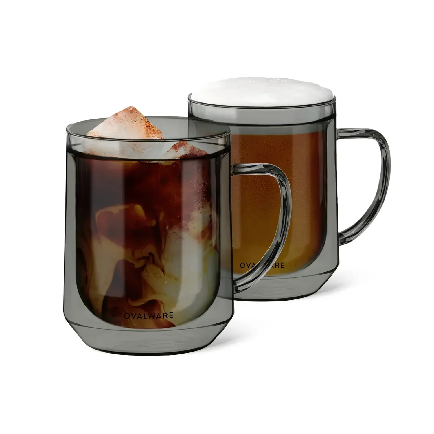 Double Wall Mug - 500ml/17oz (Set of 2) - Image 2