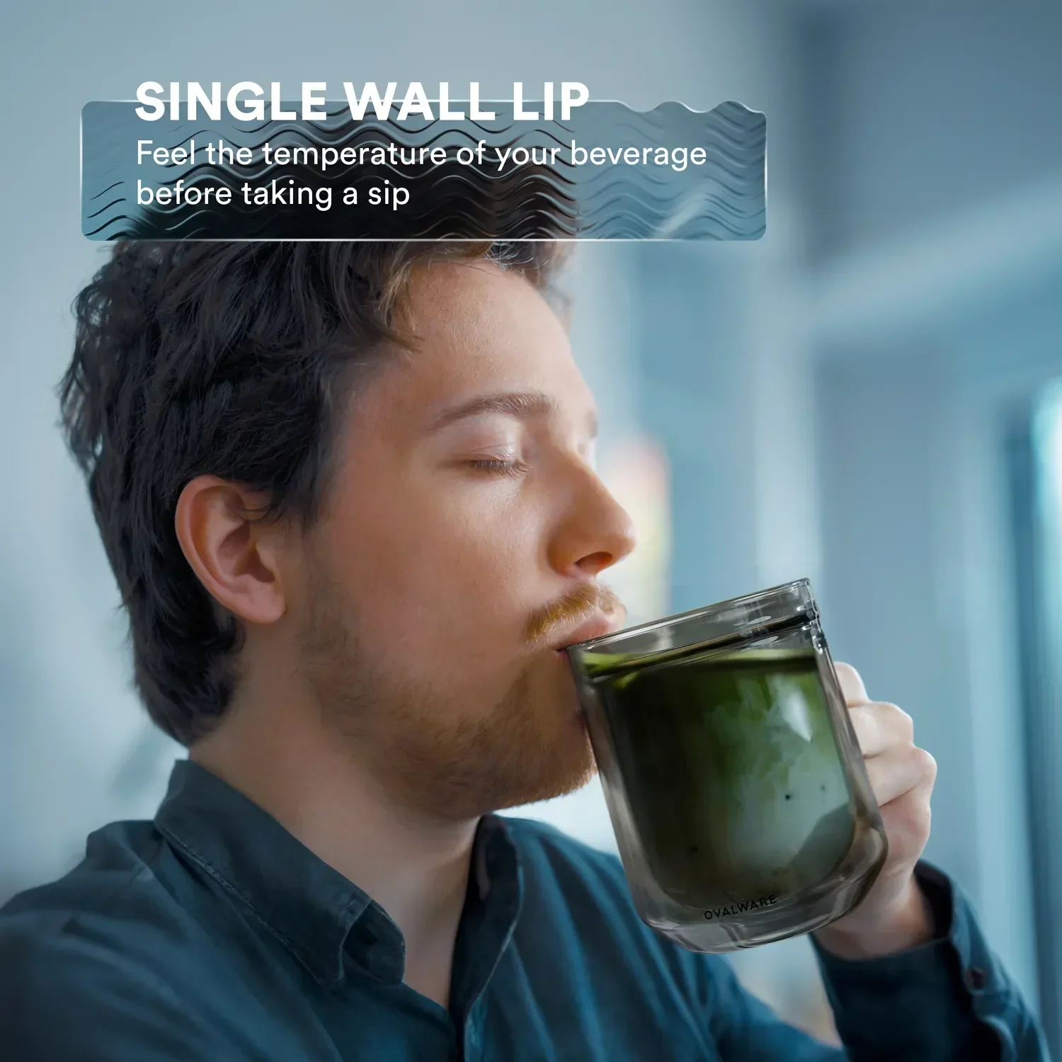 Double Wall Mug - 500ml/17oz (Set of 2) - Image 5