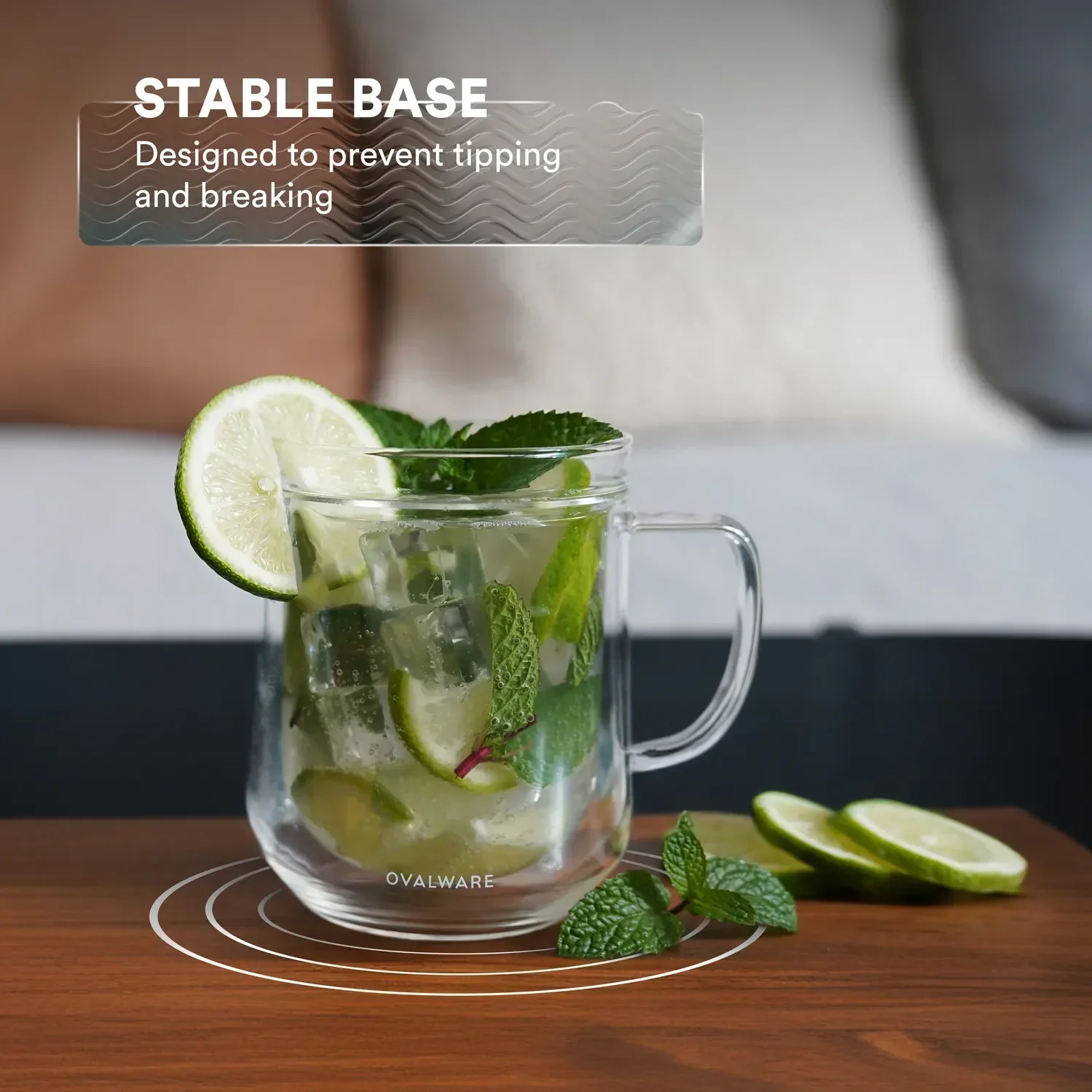 Double Wall Mug - 500ml/17oz (Set of 2) - Image 6