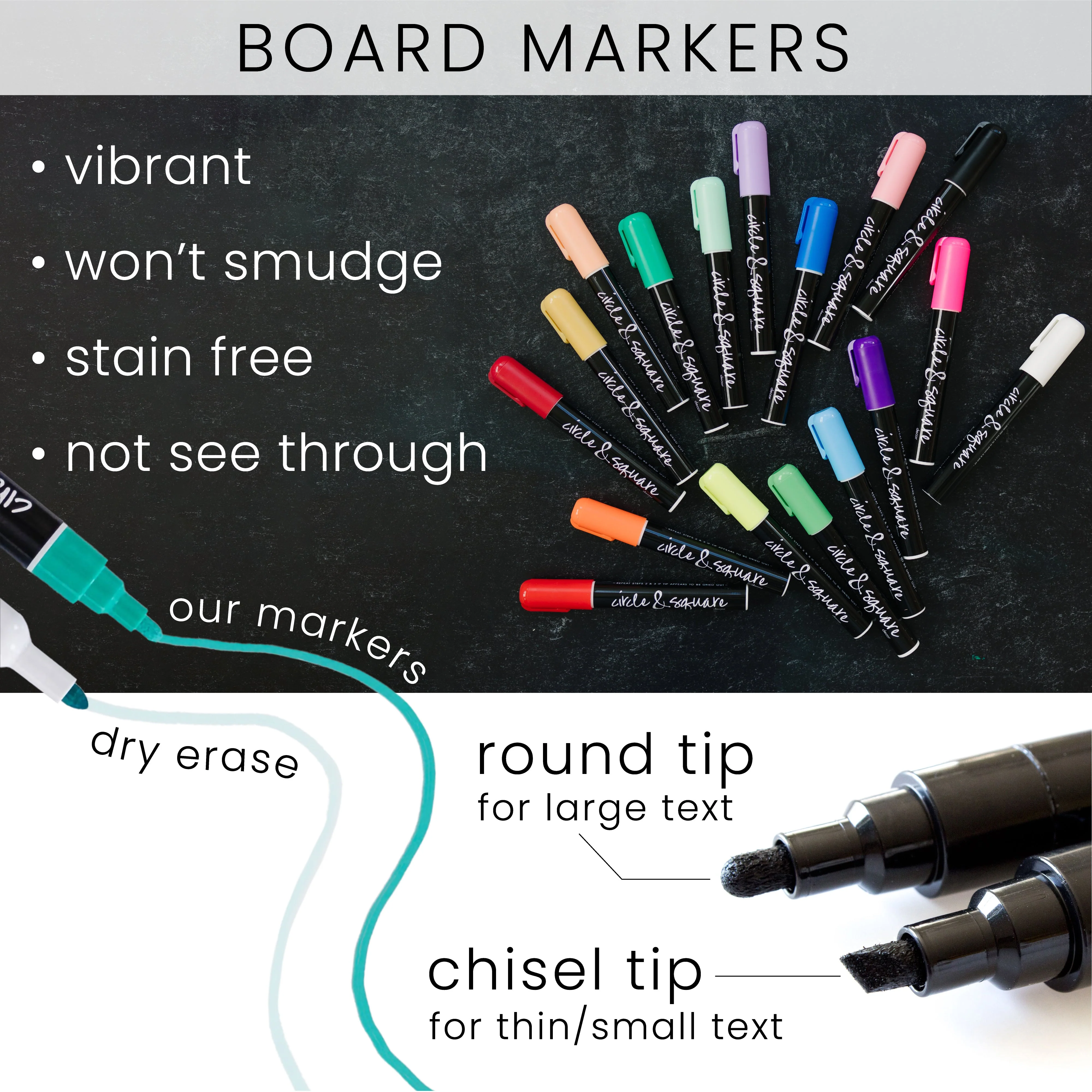 Dual-Tip Chalk Markers - Image 3
