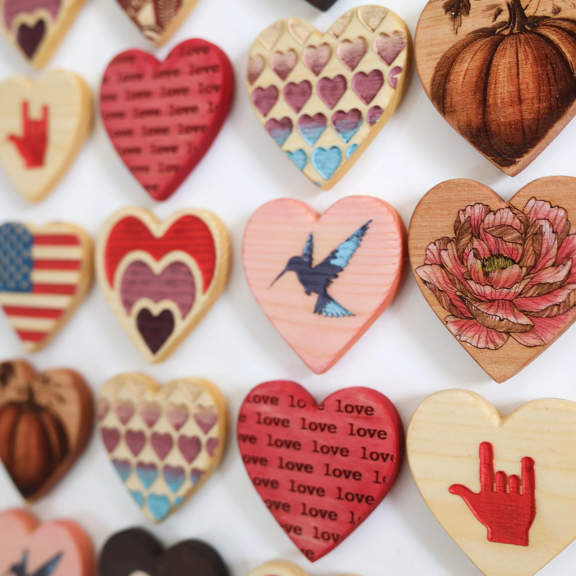 Engraved Heart Magnets - Image 11