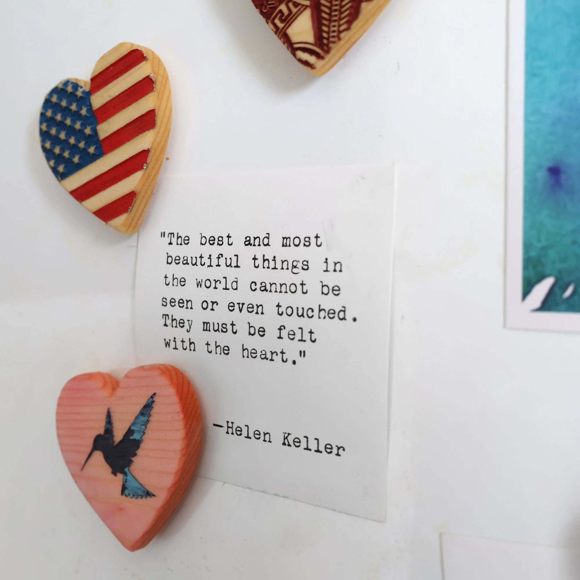 Engraved Heart Magnets - Image 5