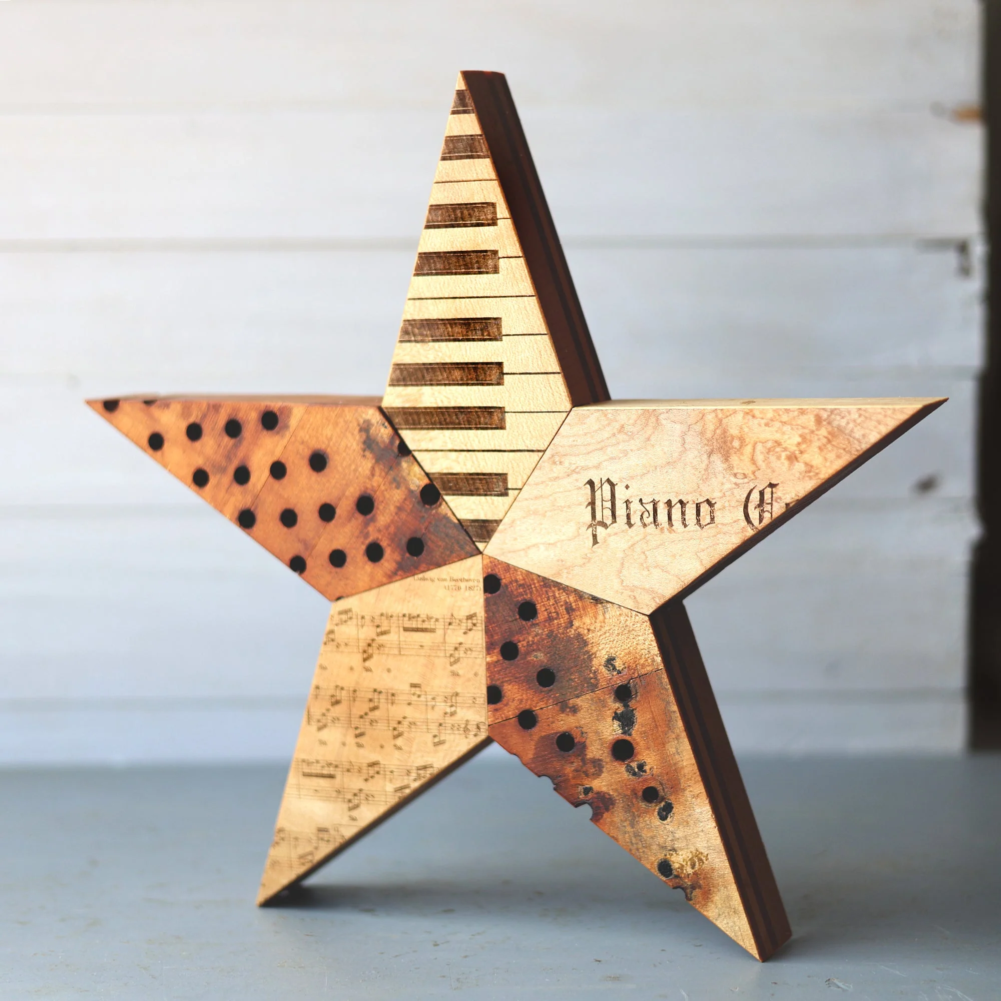 Engraved Piano Stars - Image 5