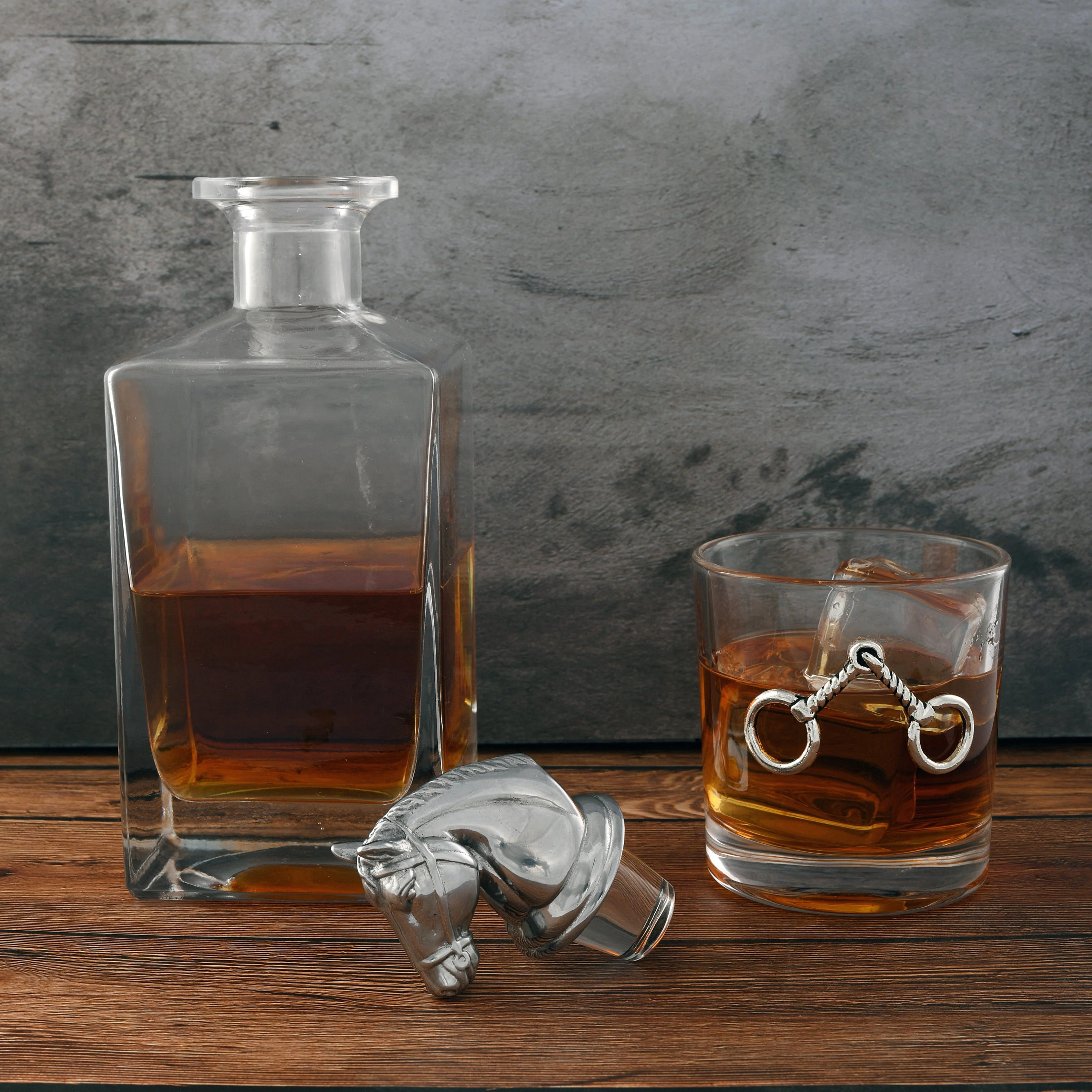 Equestrian Decanter Set with Glasses - Image 12