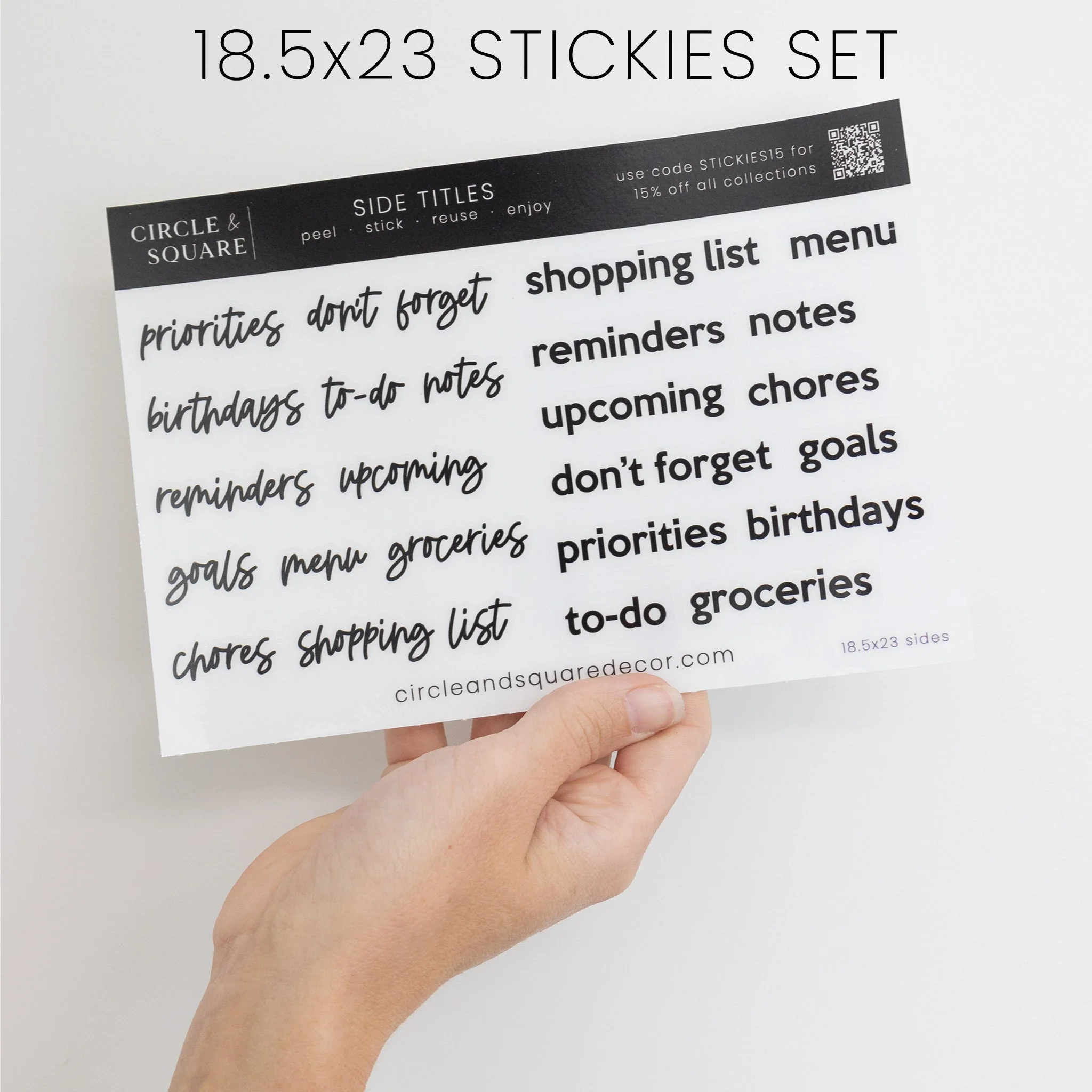 Ever Changing Acrylic Calendar | Minimalist Horizontal - Image 10