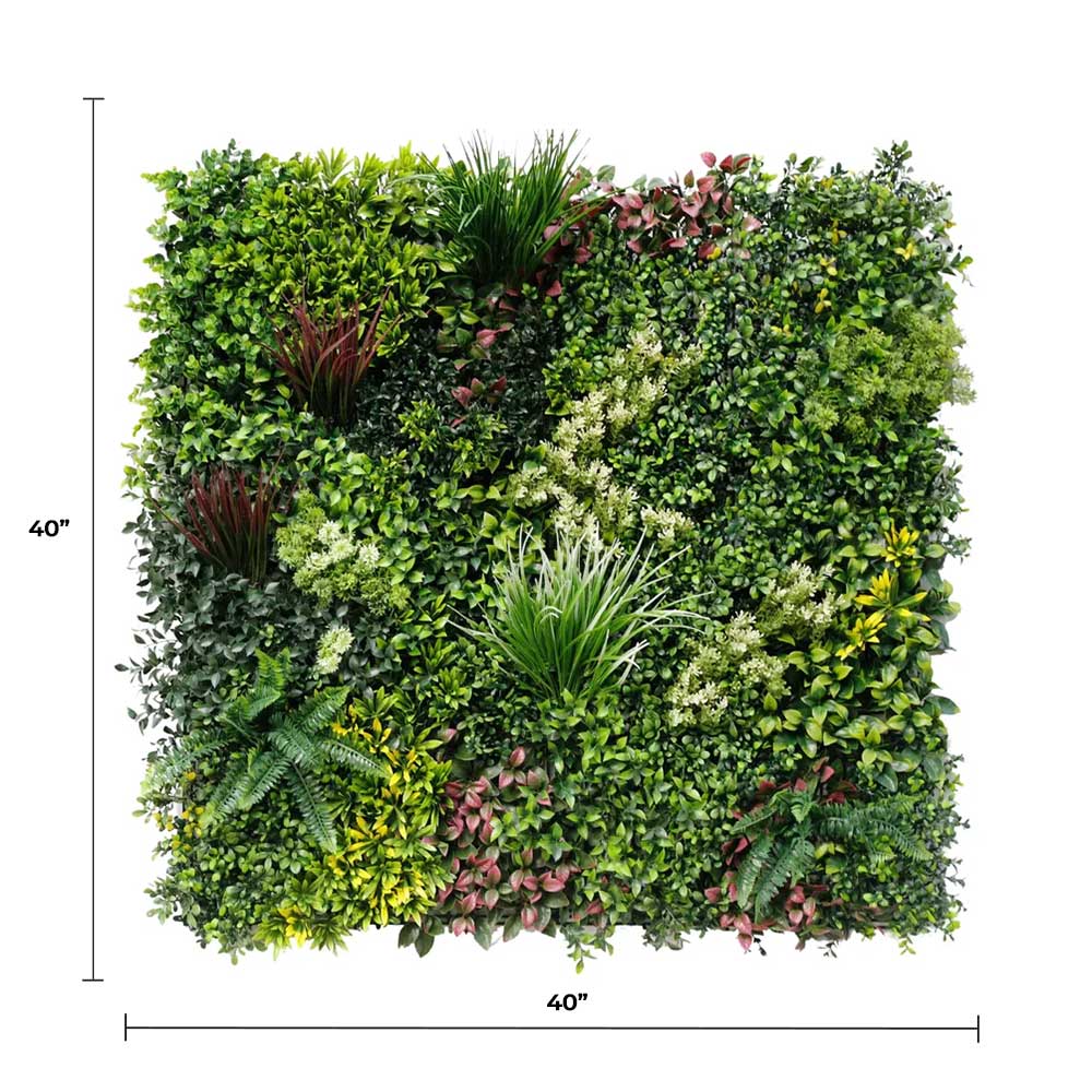 Evergreen Triptych Vertical Garden / Living Wall Set 3 Pieces (33SQFT Set) UV Resistant - Image 2