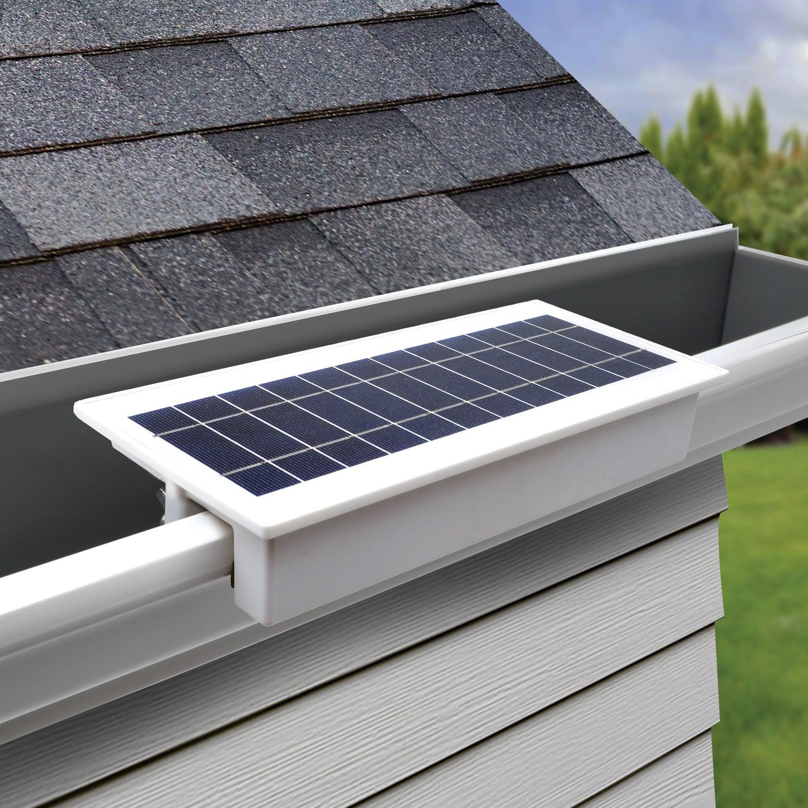 EZ Solar Home Security Floodlight - Gutter Mounted - Image 10