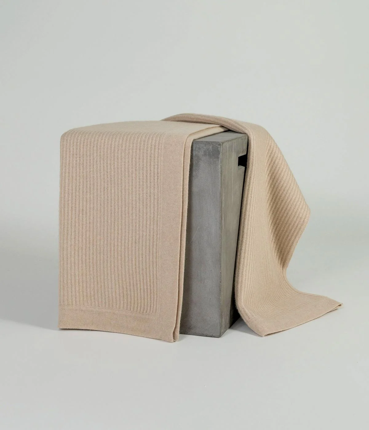 Fisherman's Knit Cashmere Throw