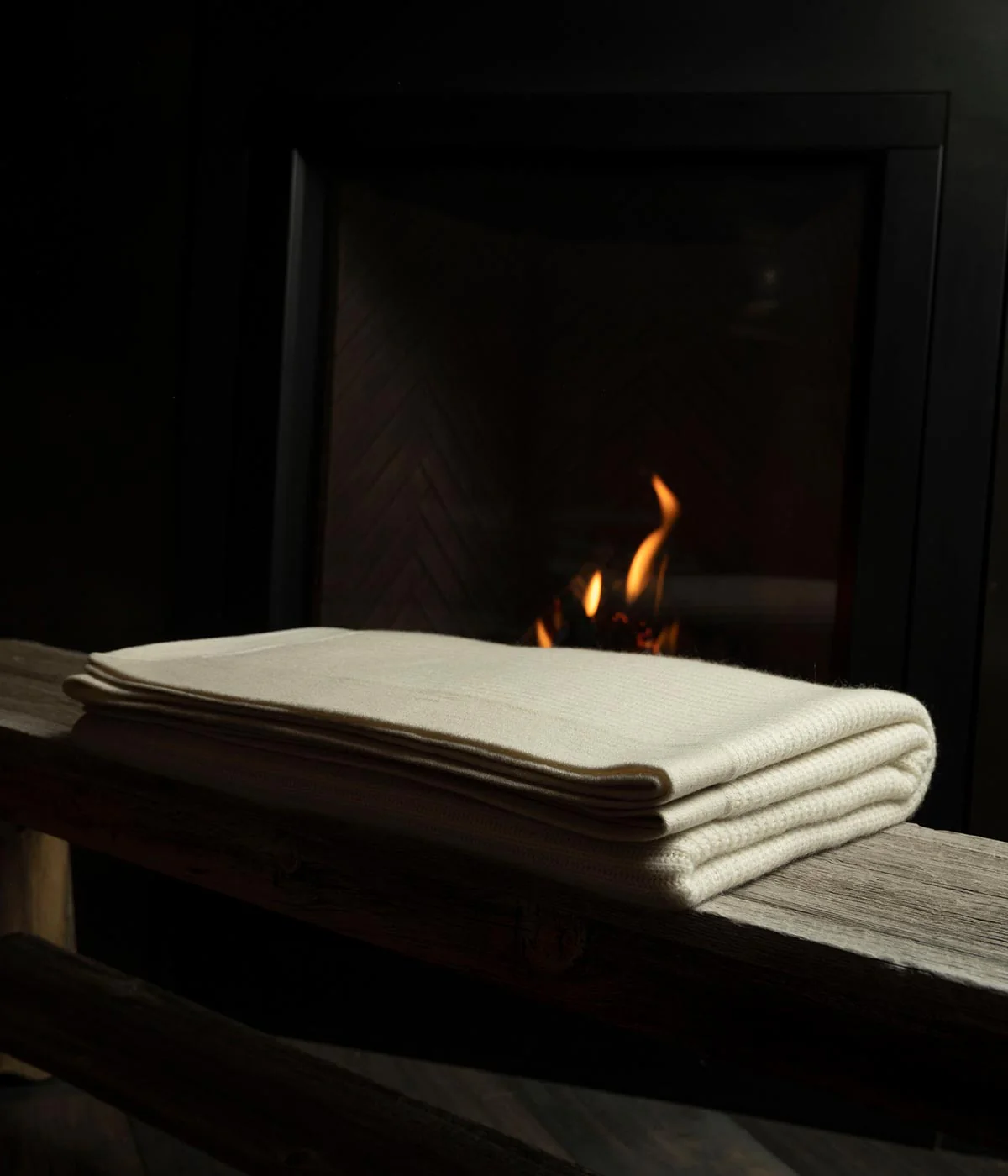 Fisherman's Knit Cashmere Throw - Image 9