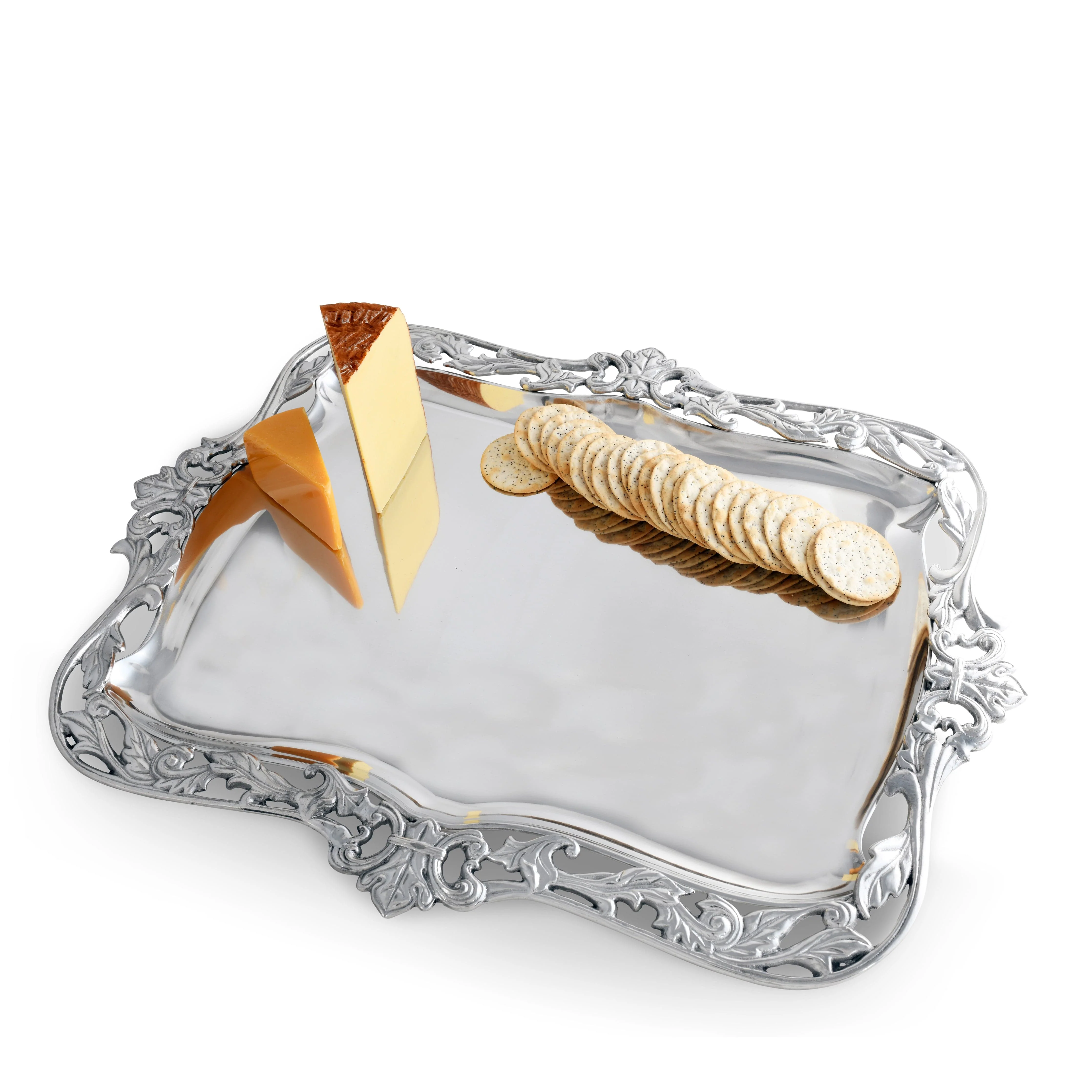Fleur-De-Lis Acanthus Platter - Image 8