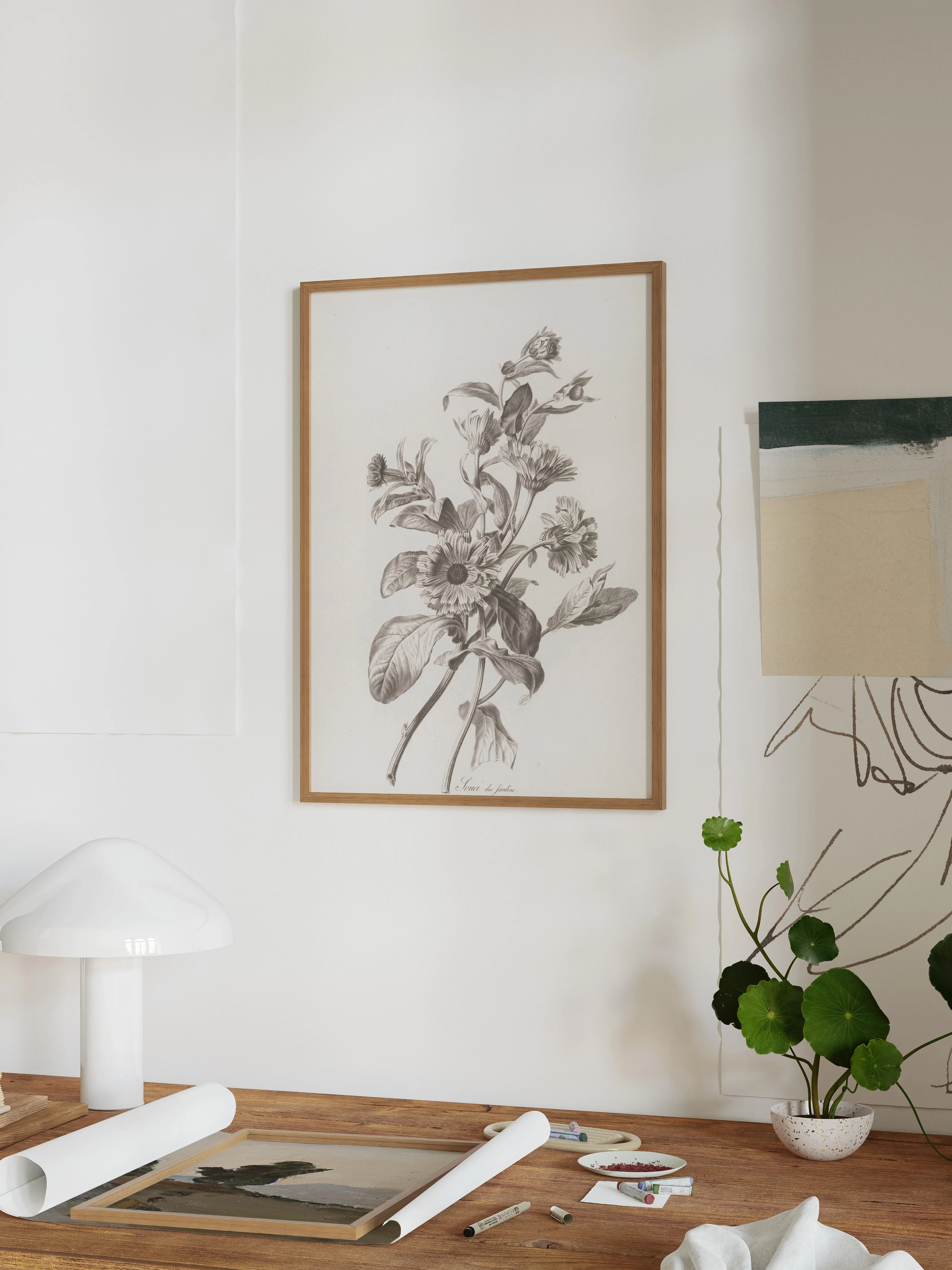 Floral Drawing II - Image 3