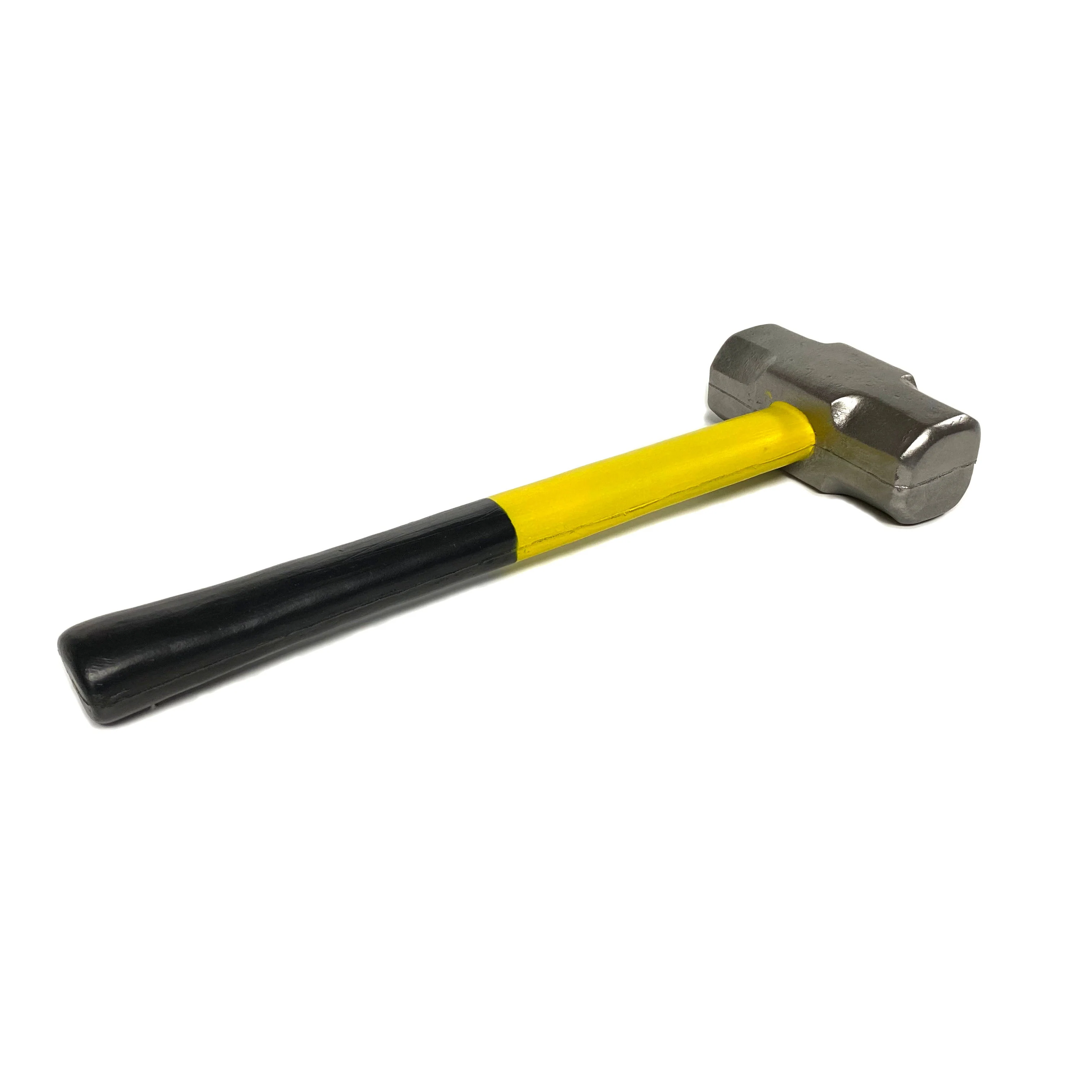 Foam Rubber Roughneck Mini Sledgehammer Prop 16 Inch  - Black and Yellow - Image 2