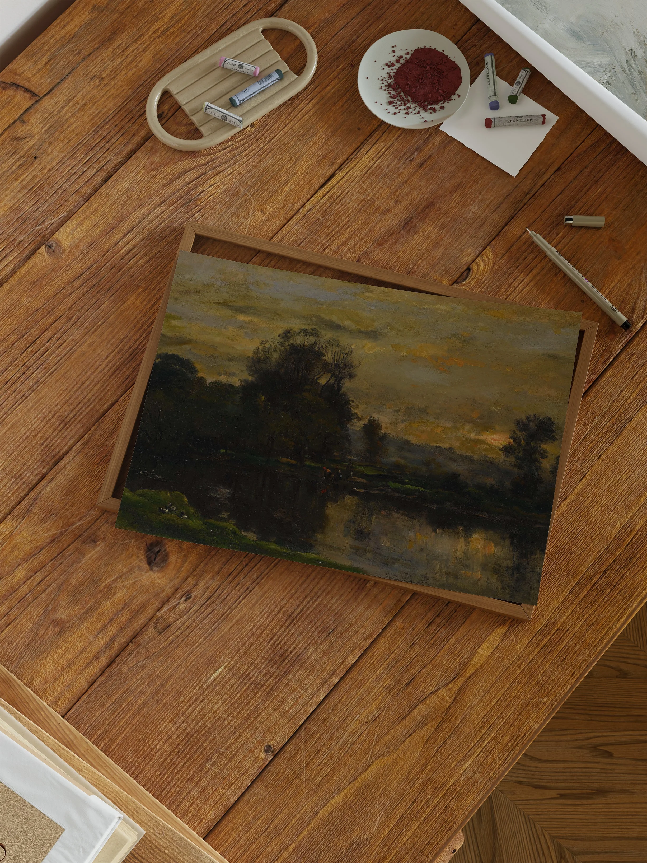 French Autumn Landscape - Image 2