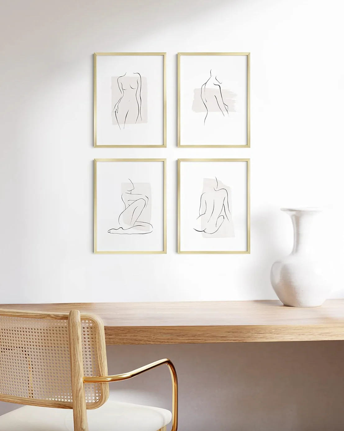 Gold Metal Picture Frame - Image 4