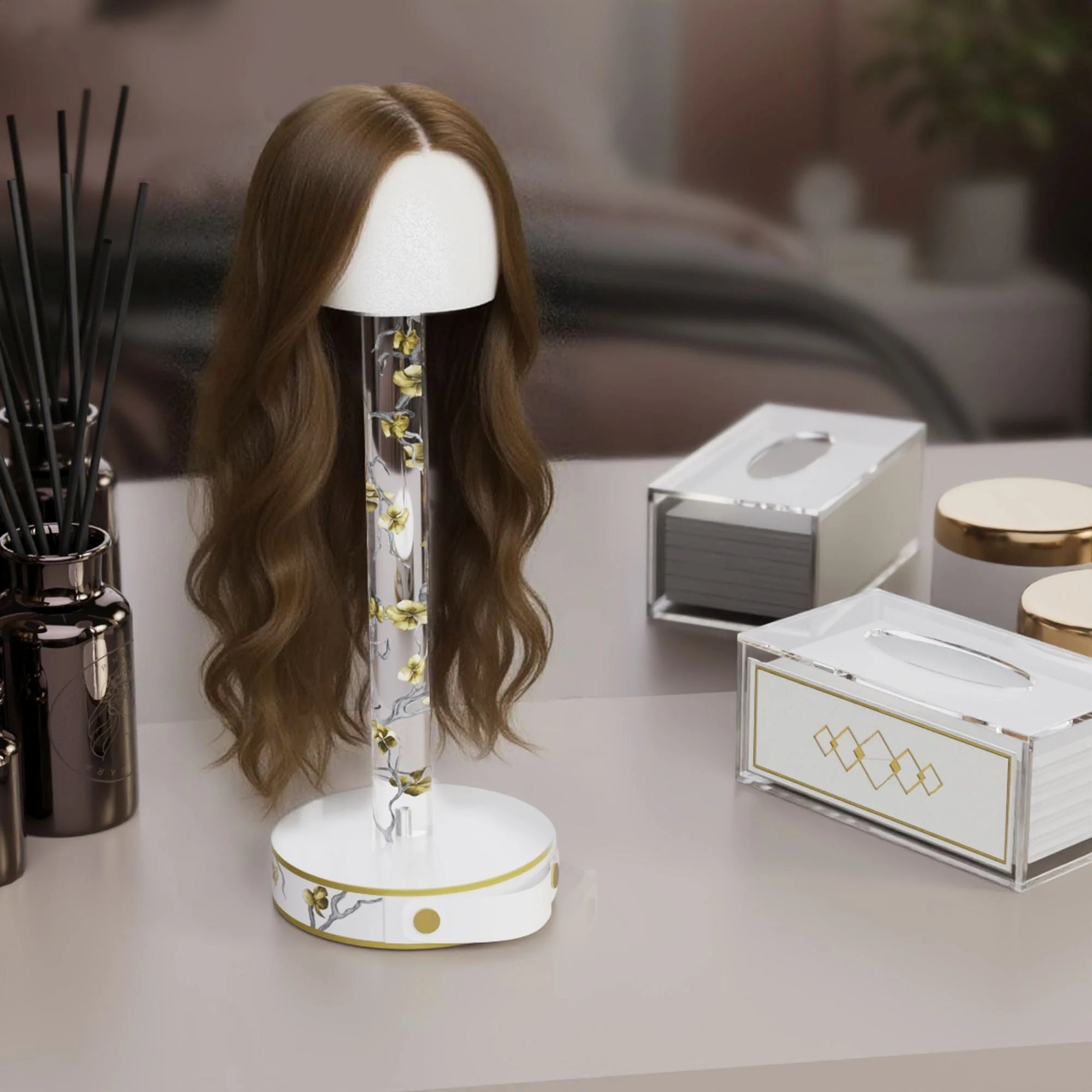 Golden Branch Wig Head - Image 2