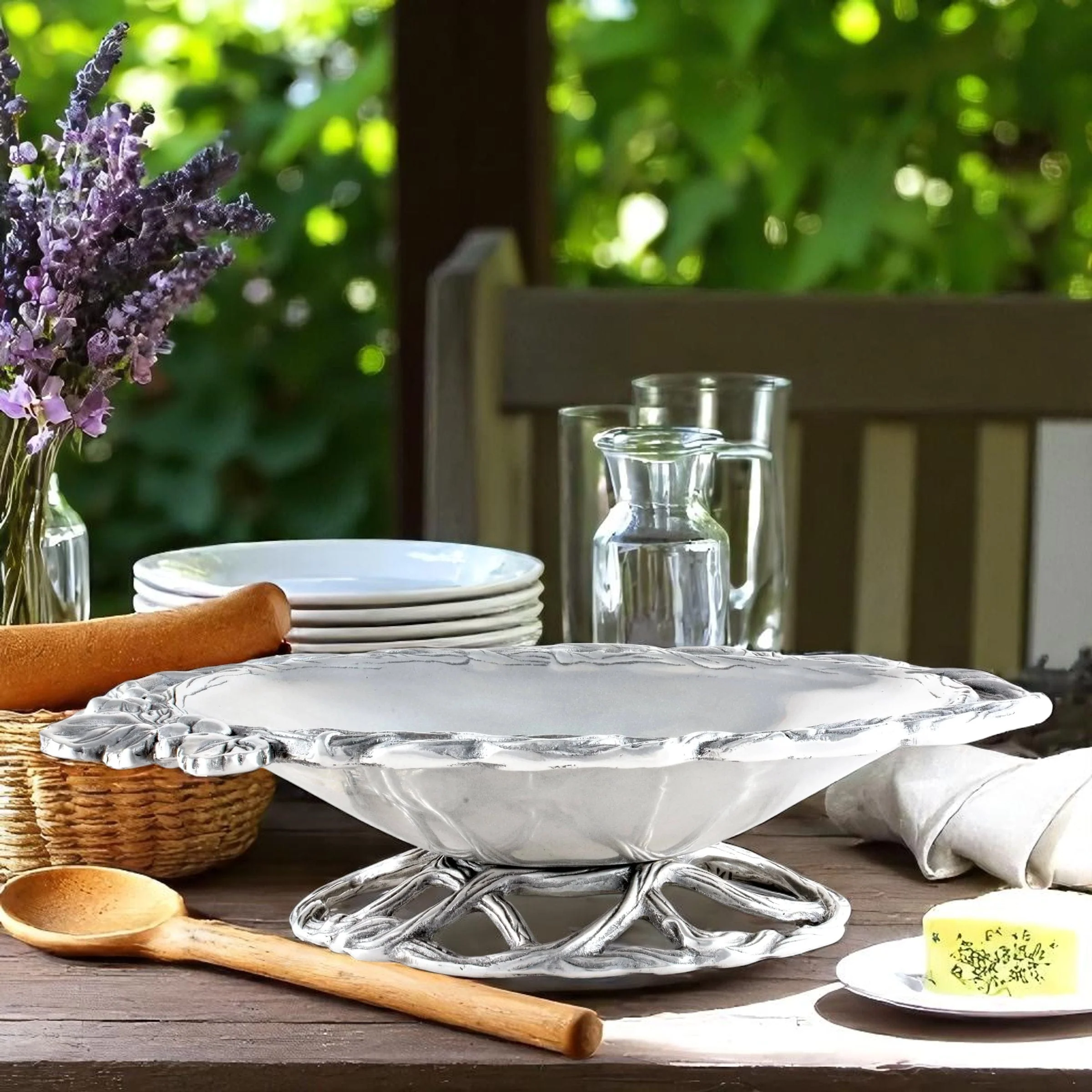 Grape Open Vine Vegetable Dish - Image 4
