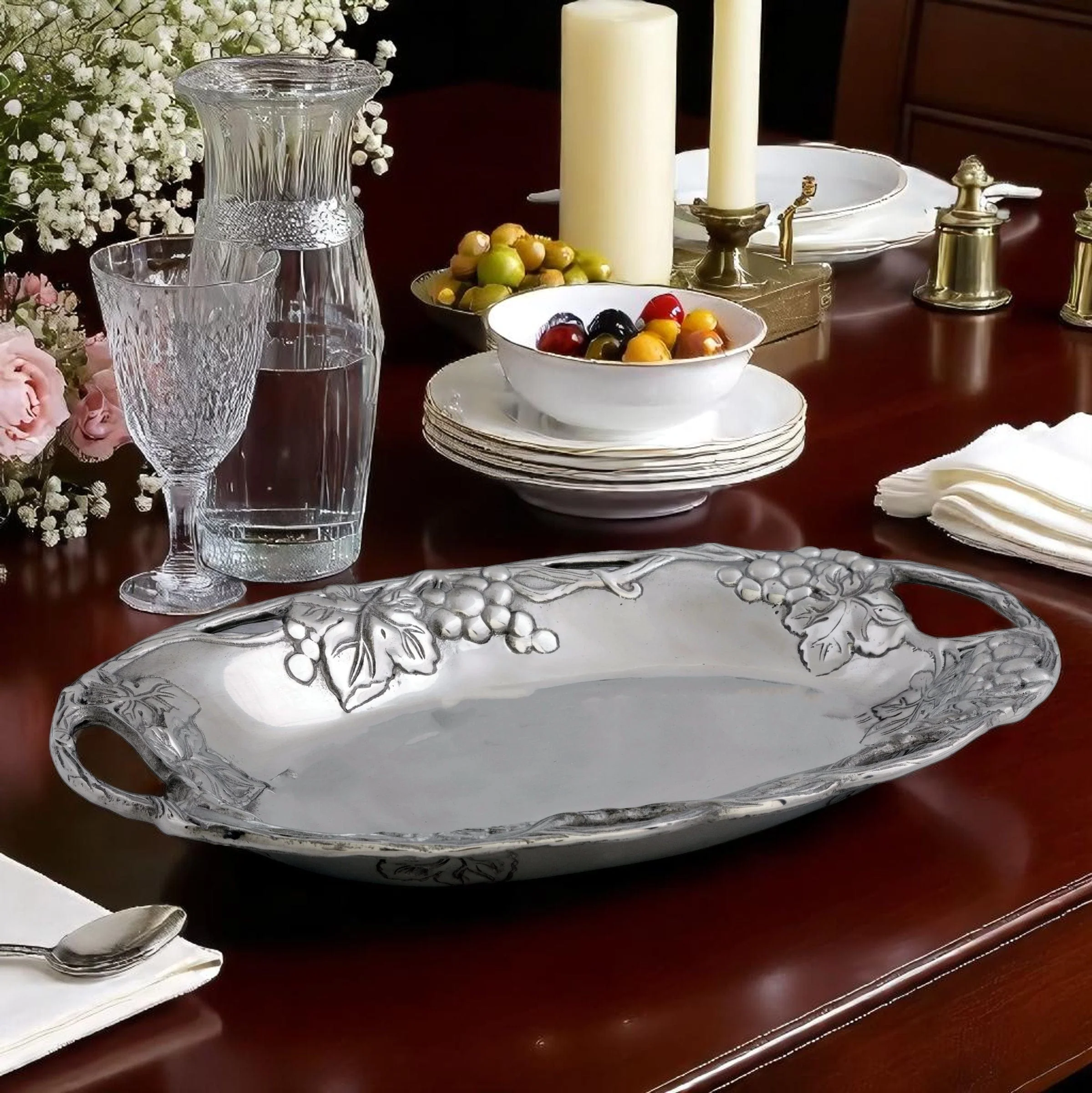 Grape Oval Tray - Image 4