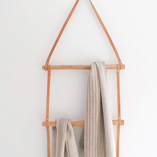 Hanging Blanket Ladder | Towel and Quilt Rack - Image 3