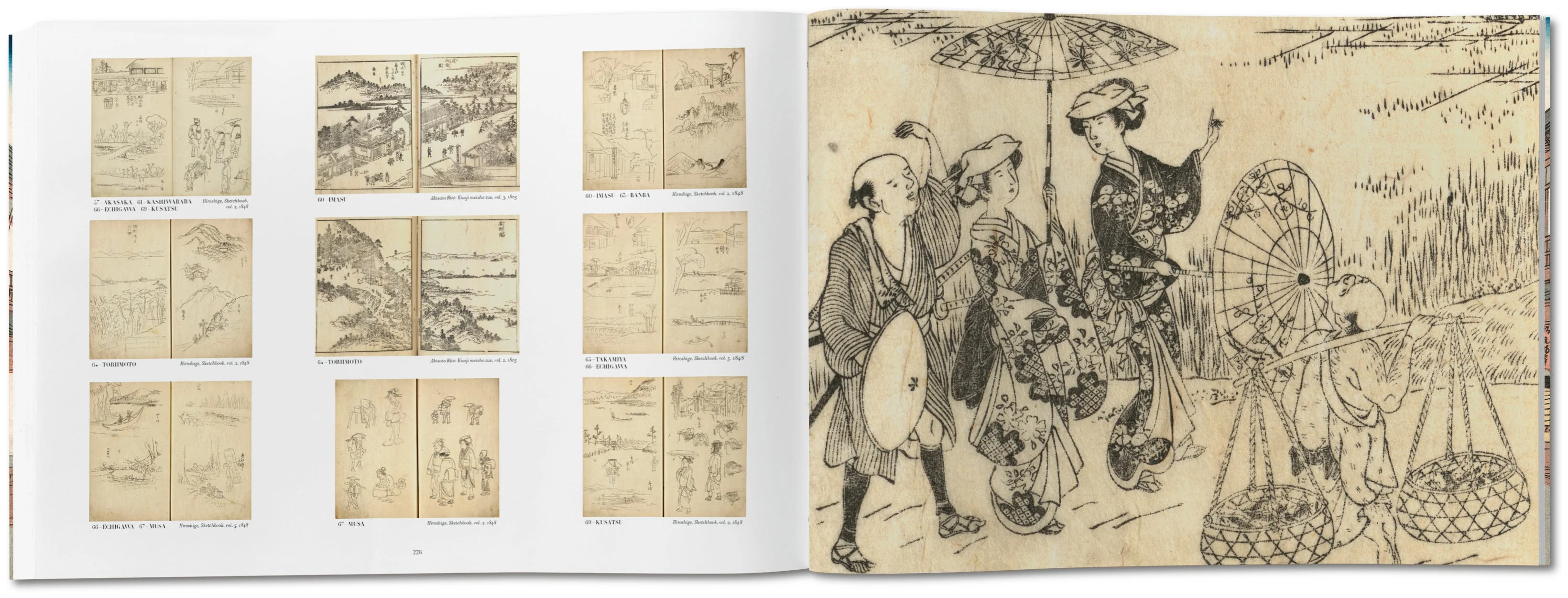 Hiroshige & Eisen. The Sixty-Nine Stations along the Kisokaido (German, French, English) - Image 15