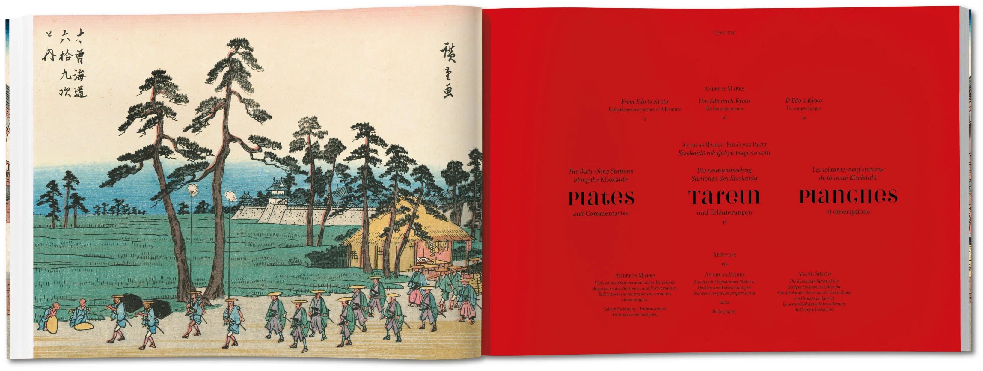 Hiroshige & Eisen. The Sixty-Nine Stations along the Kisokaido (German, French, English) - Image 2