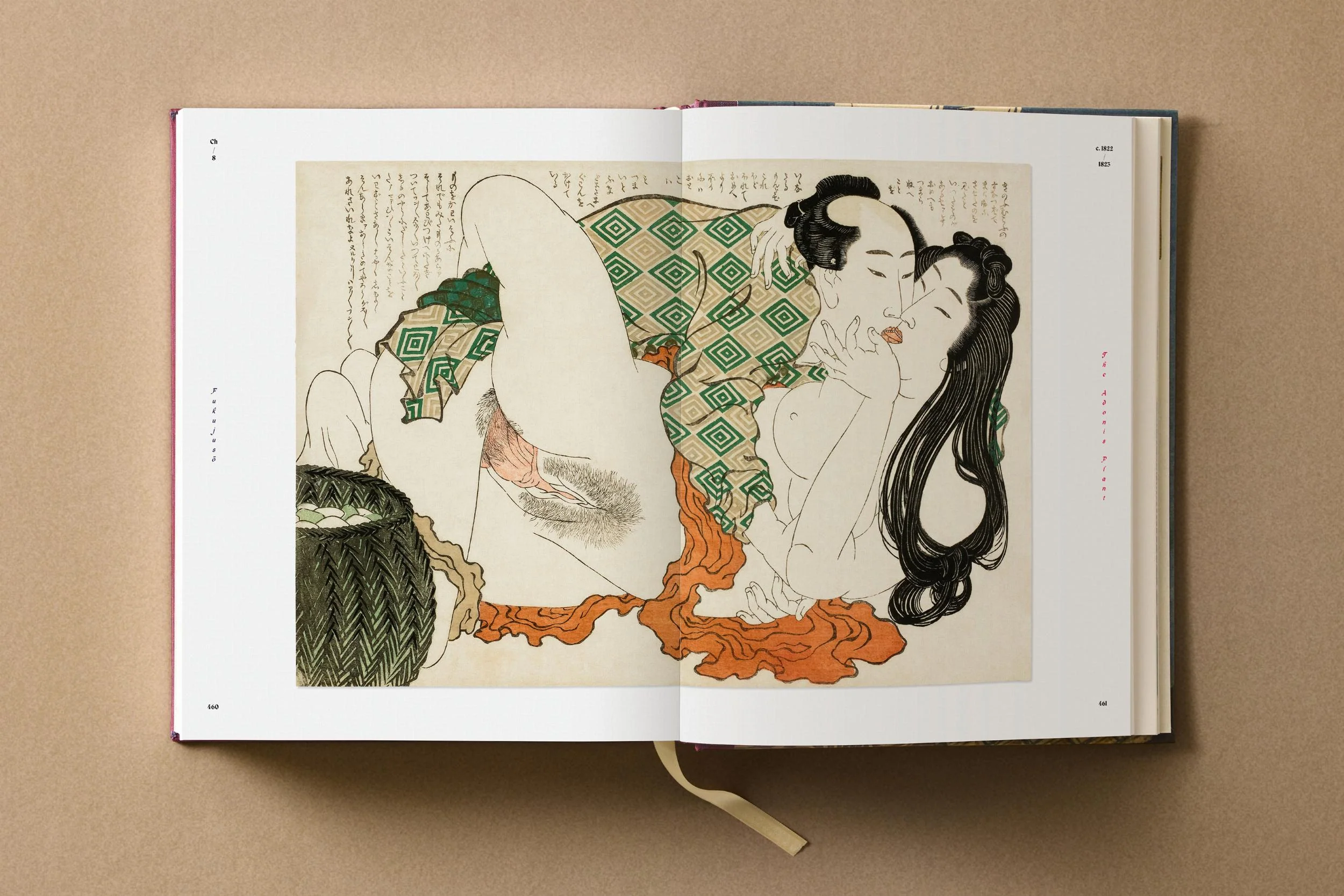 Hokusai. Shunga (German, French, English) - Image 25