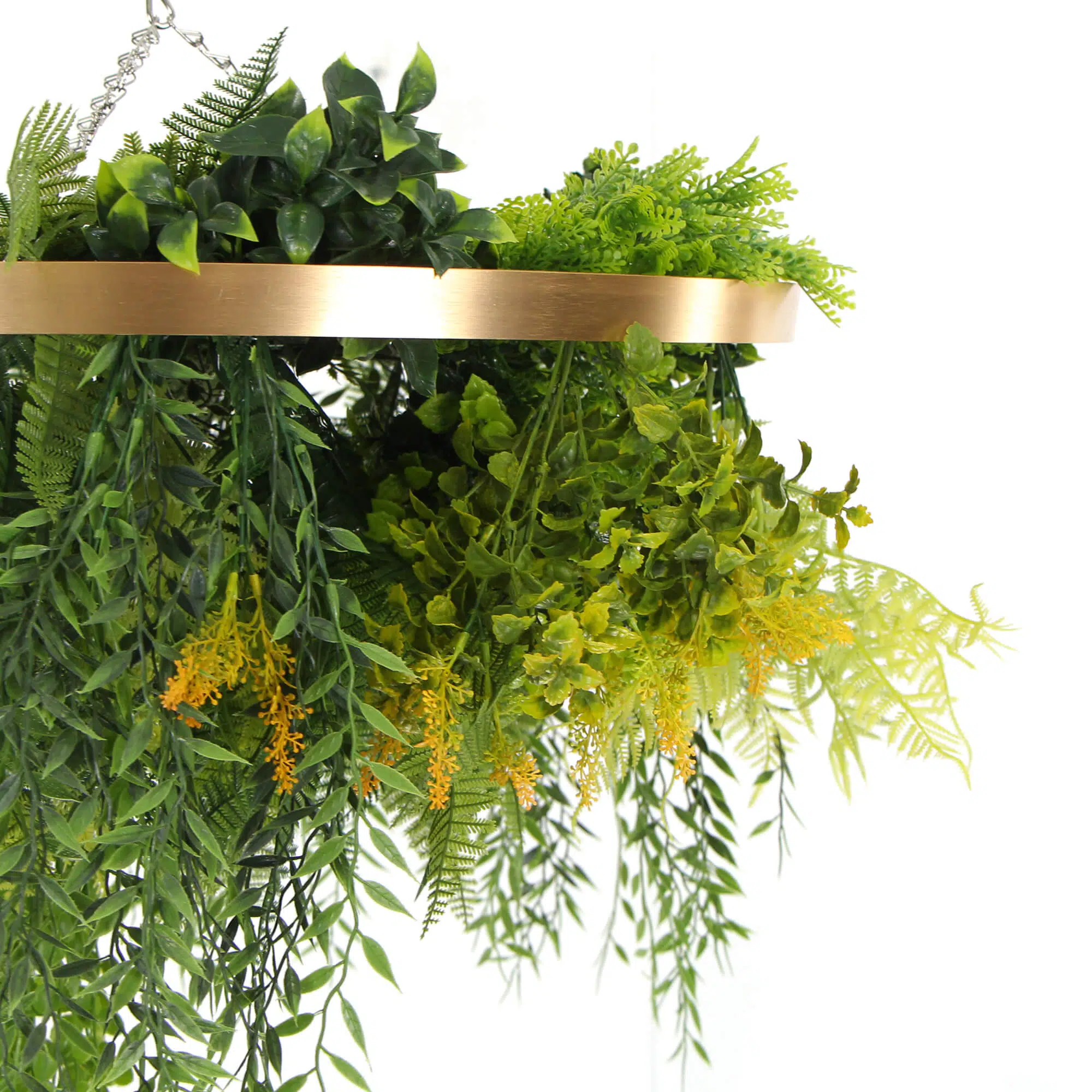 Imitation Premium Gold Artificial Hanging Green Wall Disc 60cm (Limited Edition) - Image 6