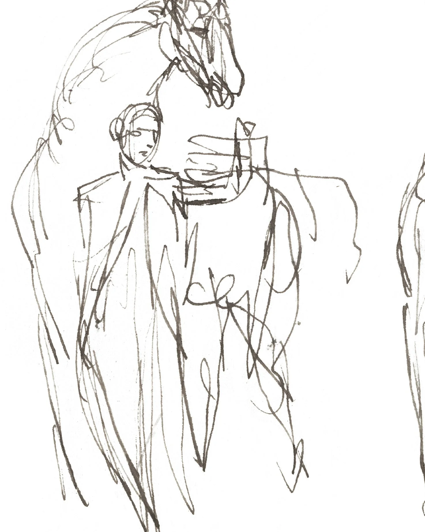Ink Figure Study IV - Image 2