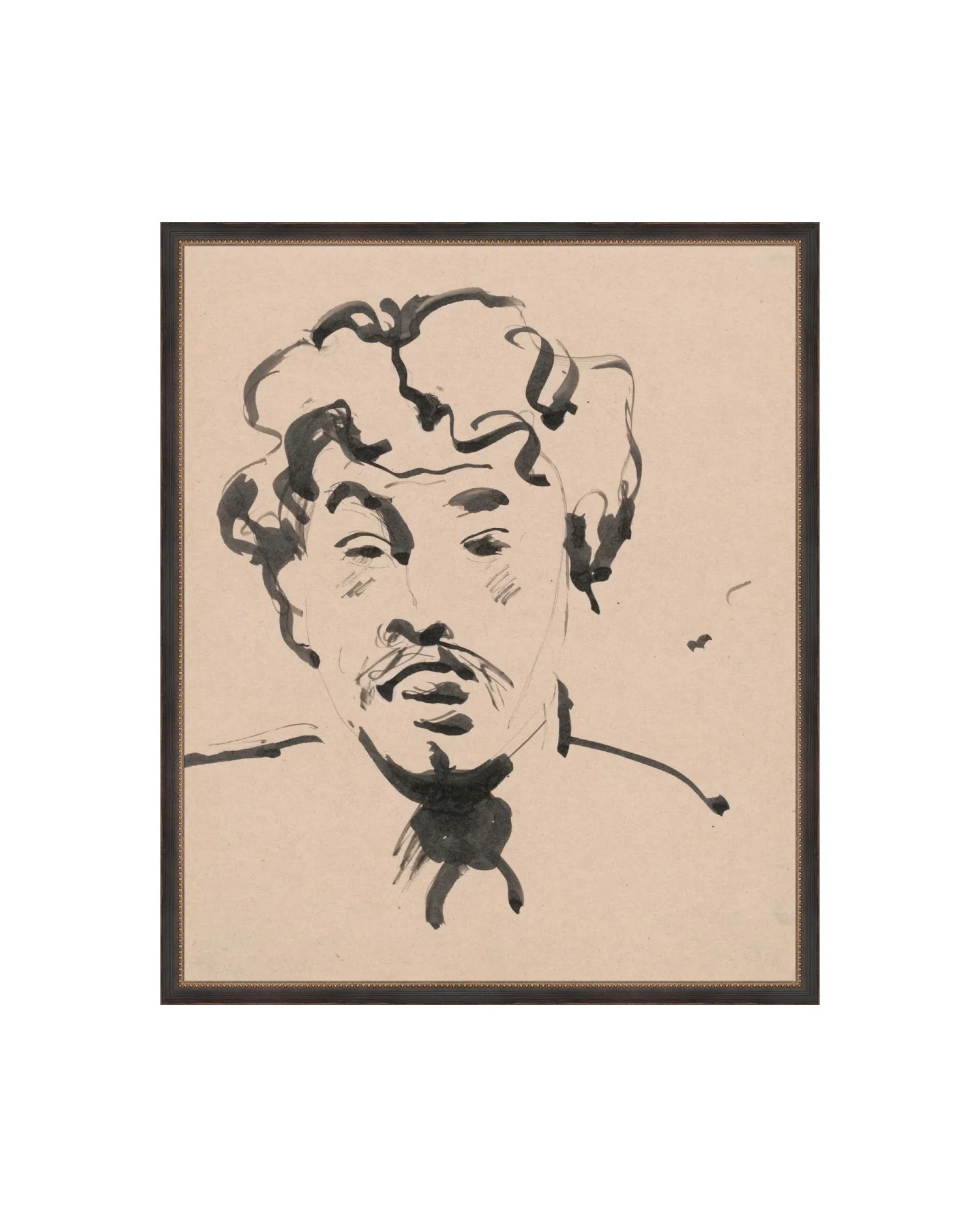Ink Sketch of a Man
