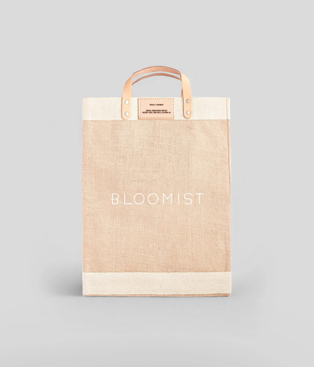 Large Natural Jute Market Tote