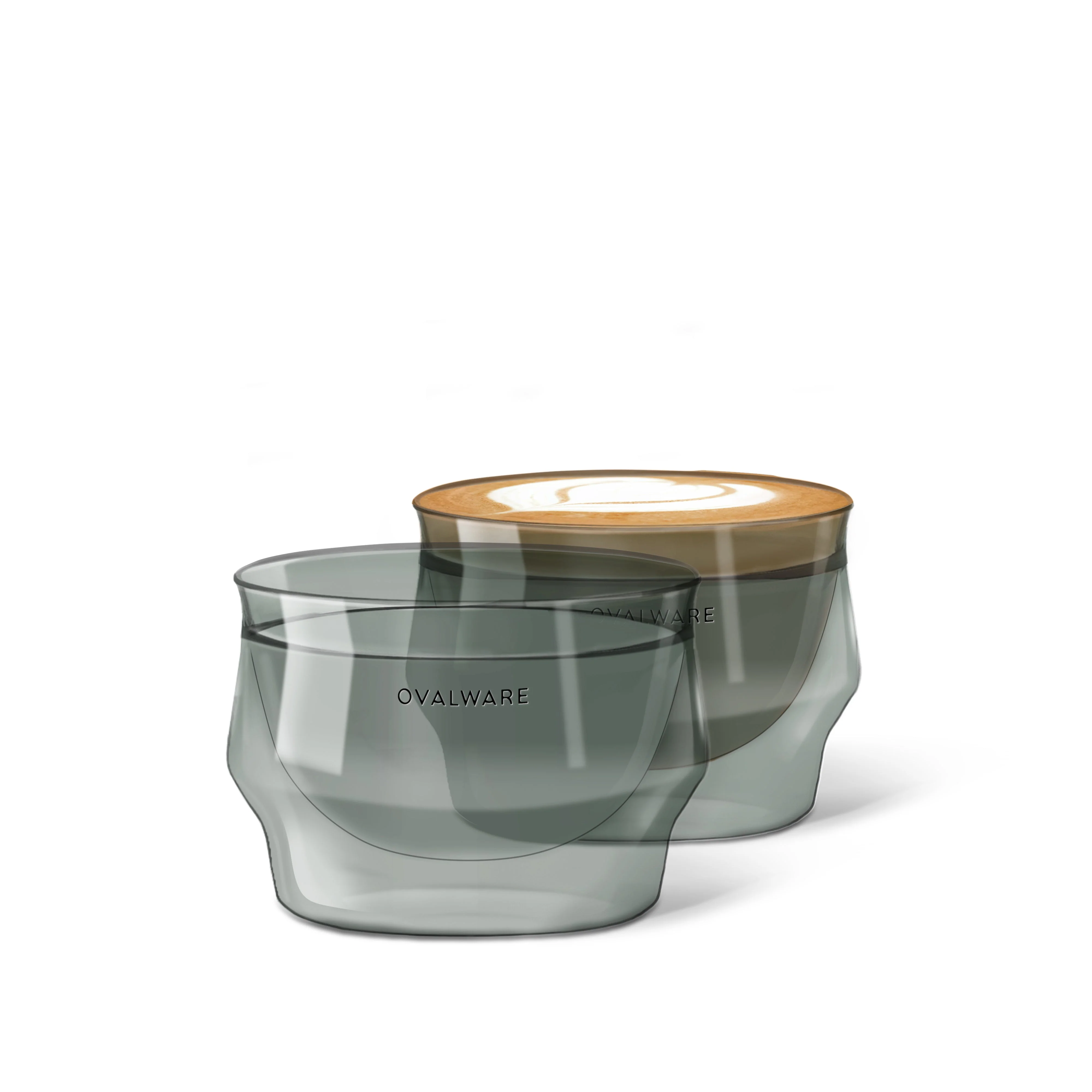 Latte Master Glass - 250ml/8.5oz (Set of 2) - Image 2