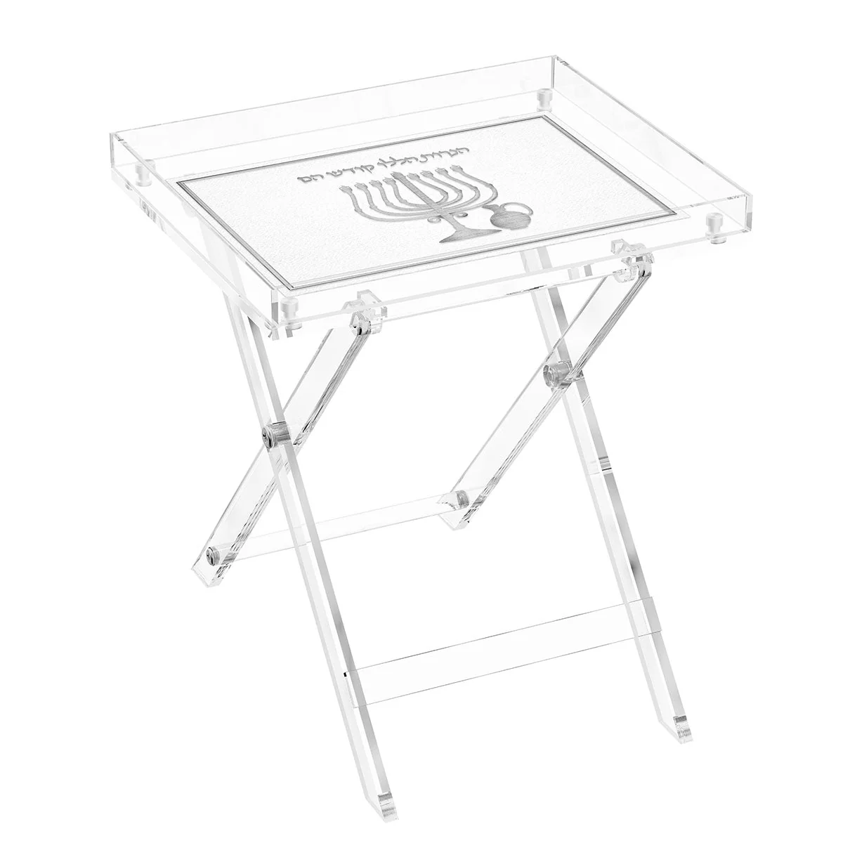 Leatherite Folding Table - Image 4