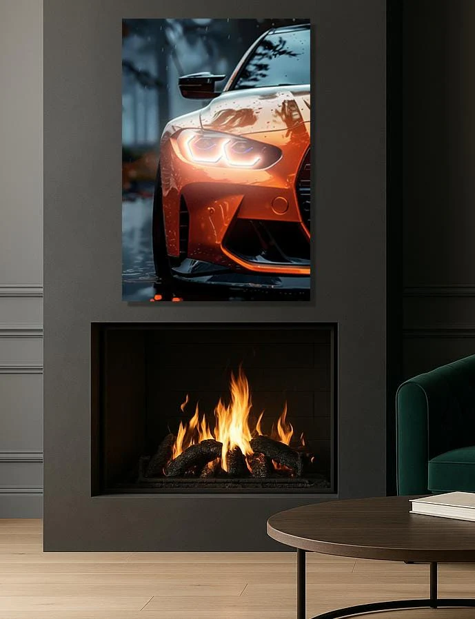 LED UVâPrinted Plexiglass Car Wall Sign with Dimmer - Image 2