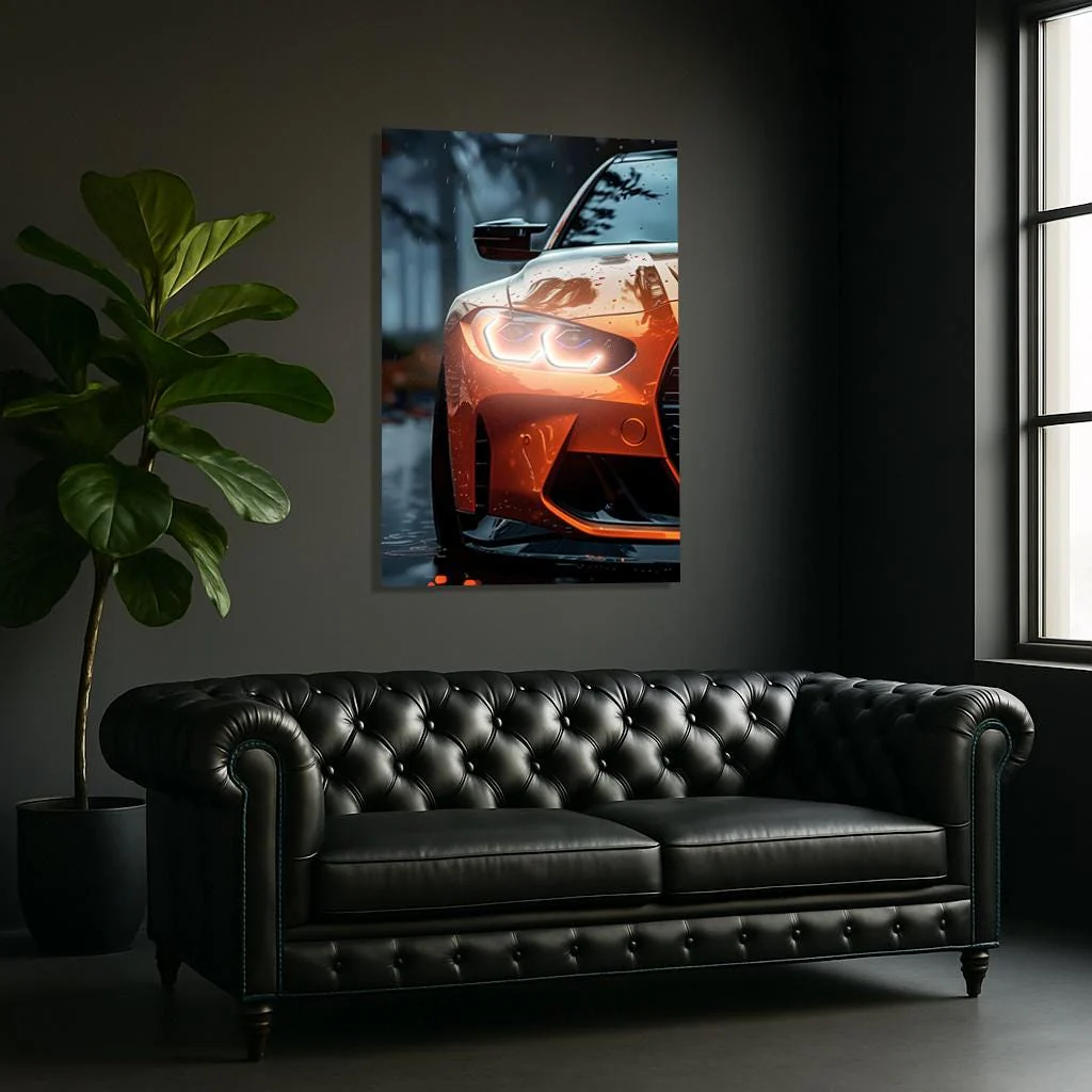 LED UVâPrinted Plexiglass Car Wall Sign with Dimmer - Image 4