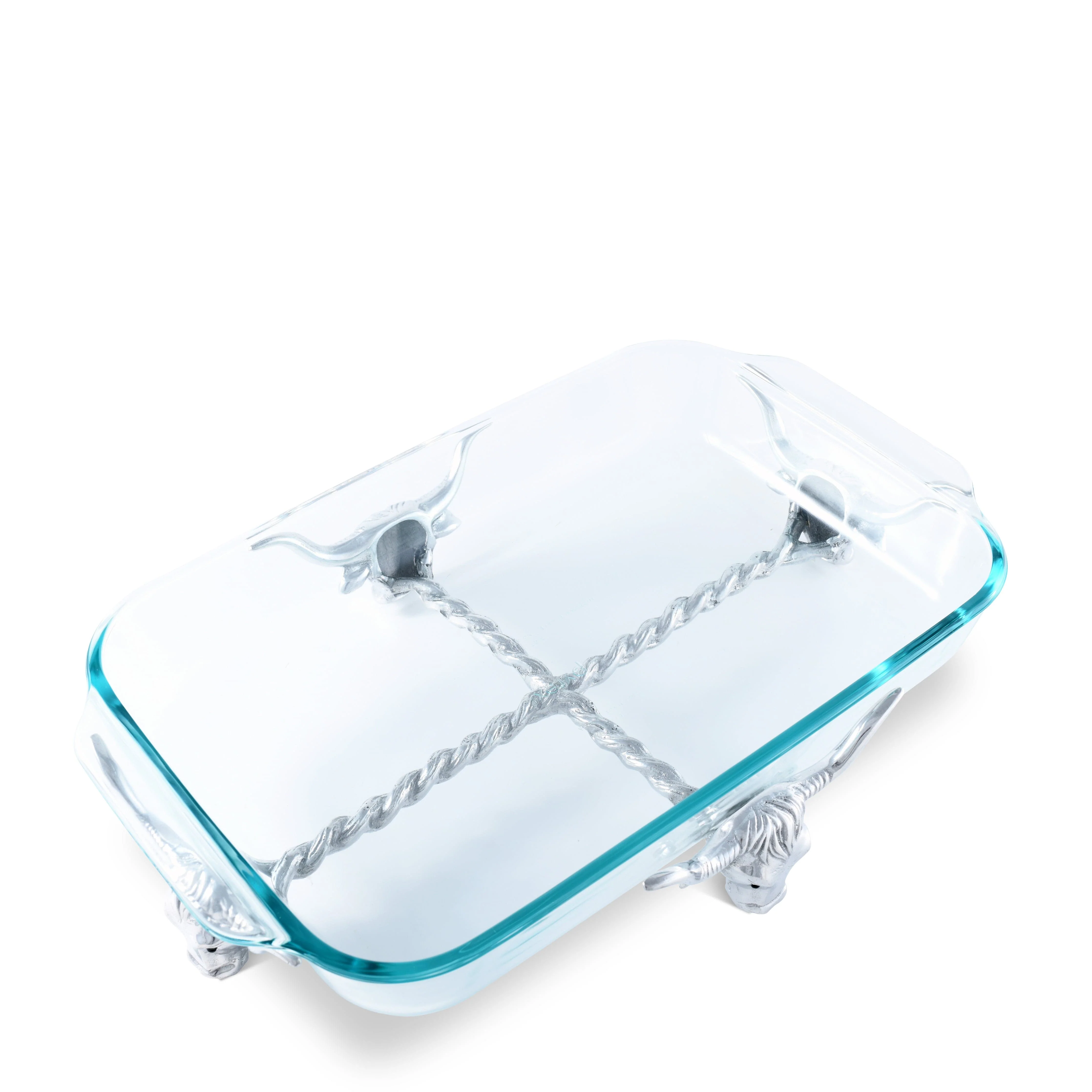 Long Horn Steer Pyrex Holder 3qt - Image 5