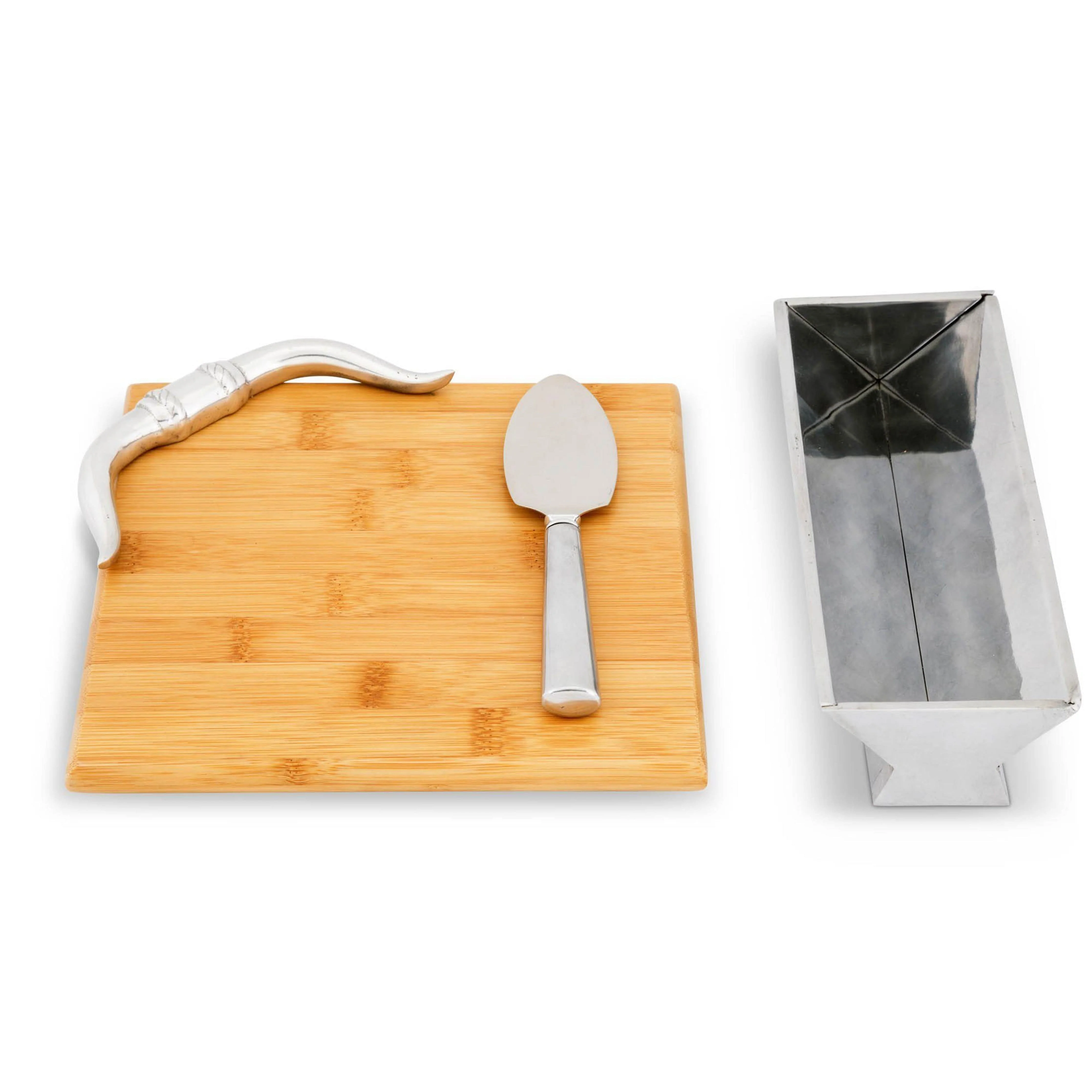 Longhorn Bamboo Cheese Set - Image 3