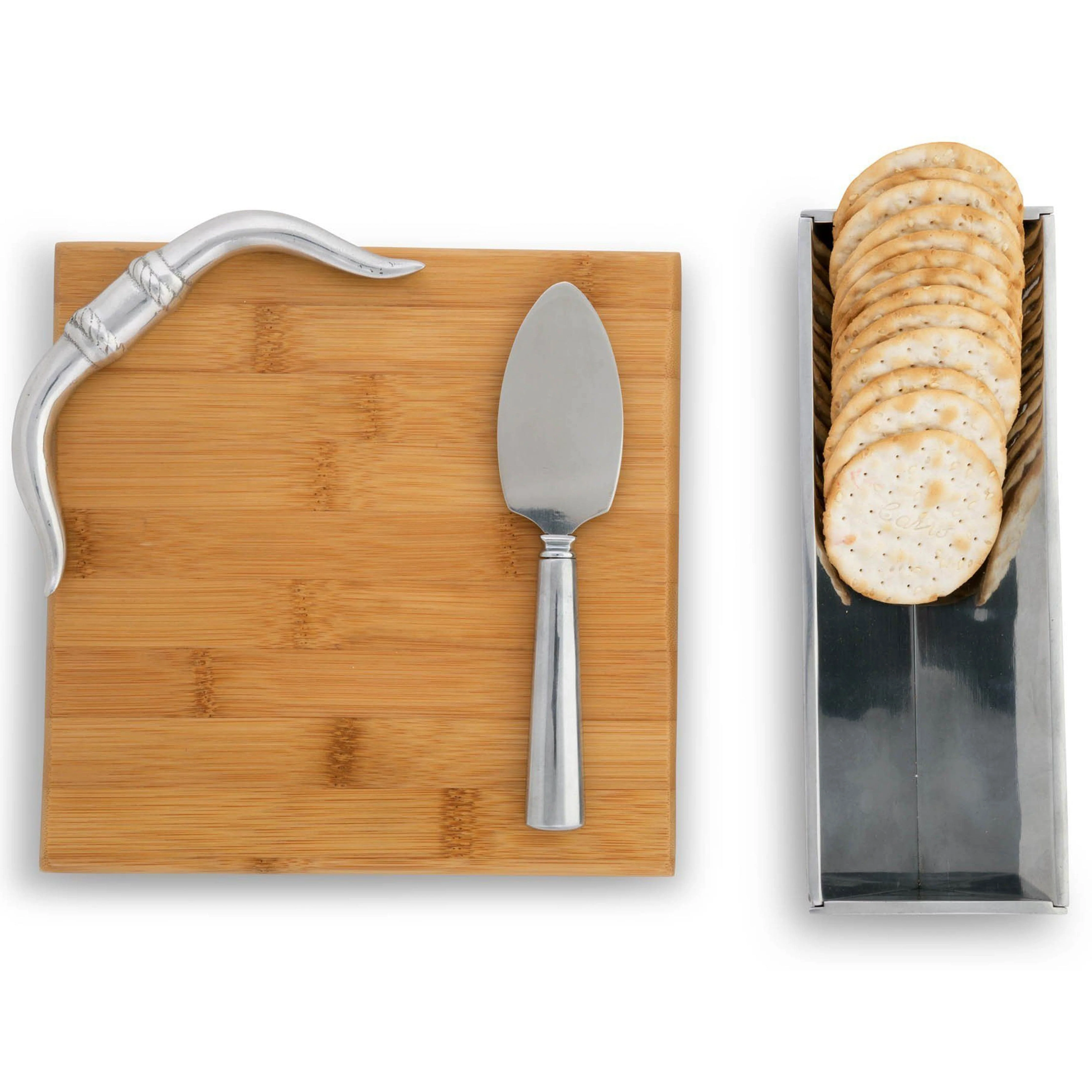 Longhorn Bamboo Cheese Set - Image 4