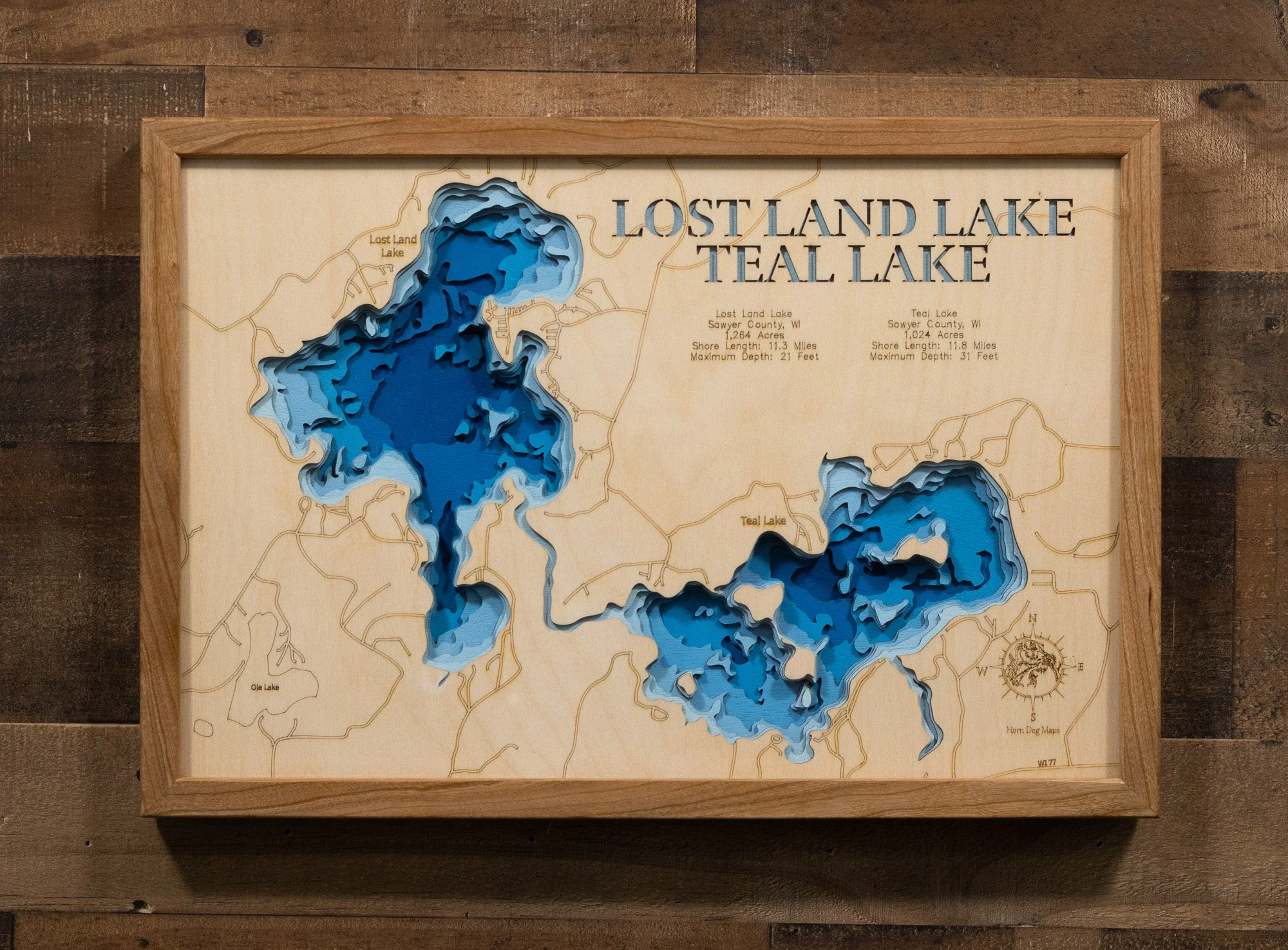 Lost Land and Teal (Sawyer)