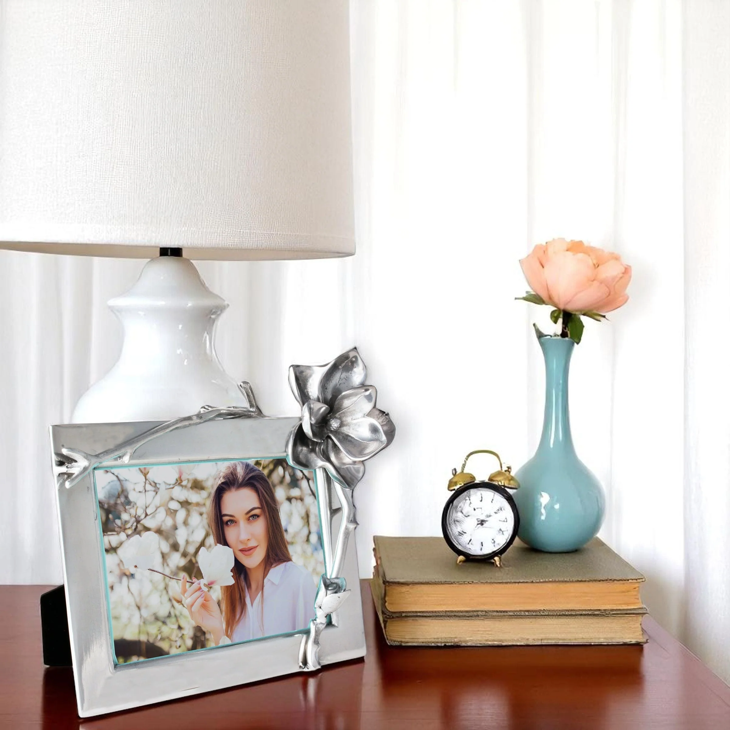 Magnolia Blossom Picture Frame - 4X6 - Image 4