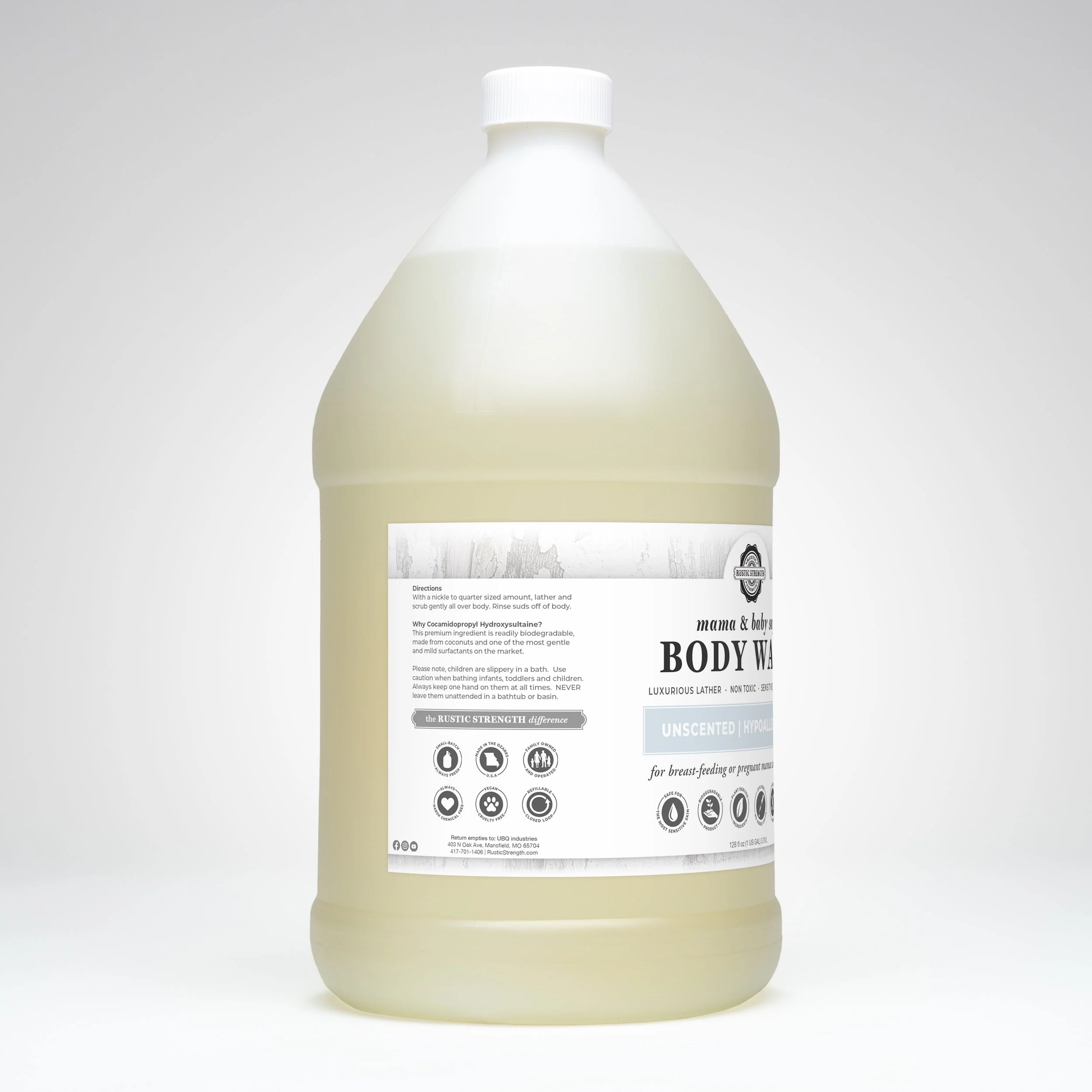 Moisturizing Body Wash | Mama + Baby Safe - Image 3