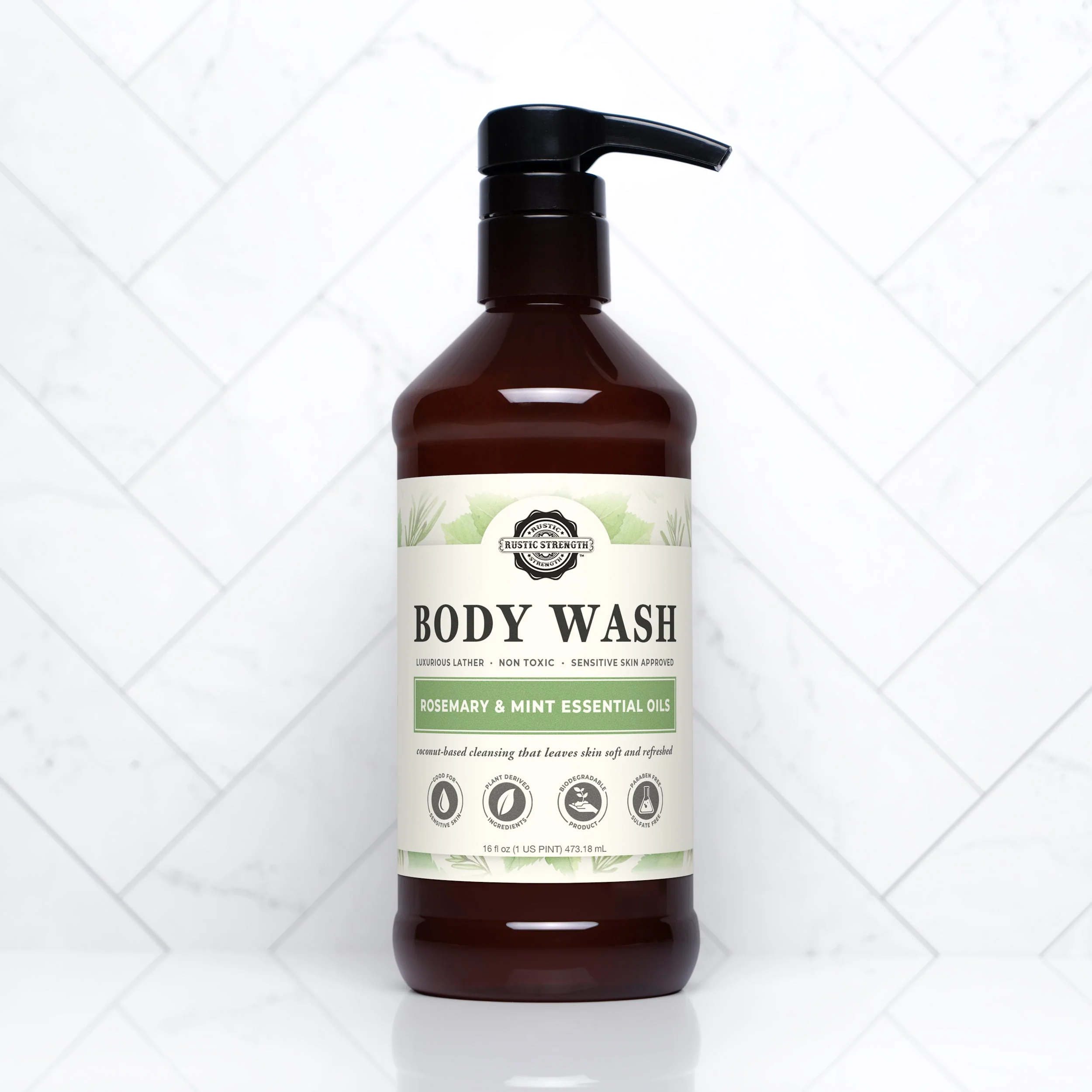Moisturizing Body Wash | Rosemary & Mint