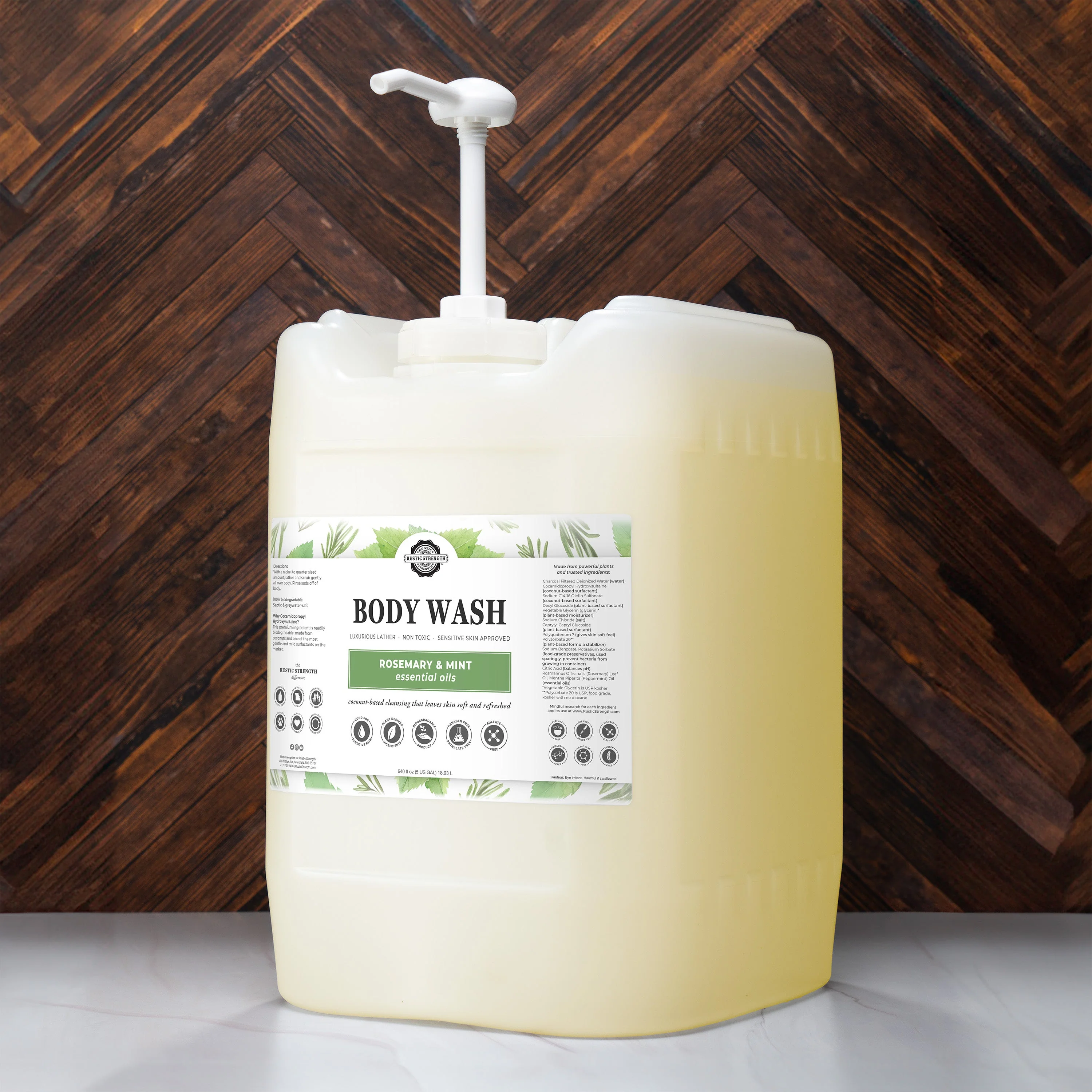 Moisturizing Body Wash | Rosemary & Mint - Image 10