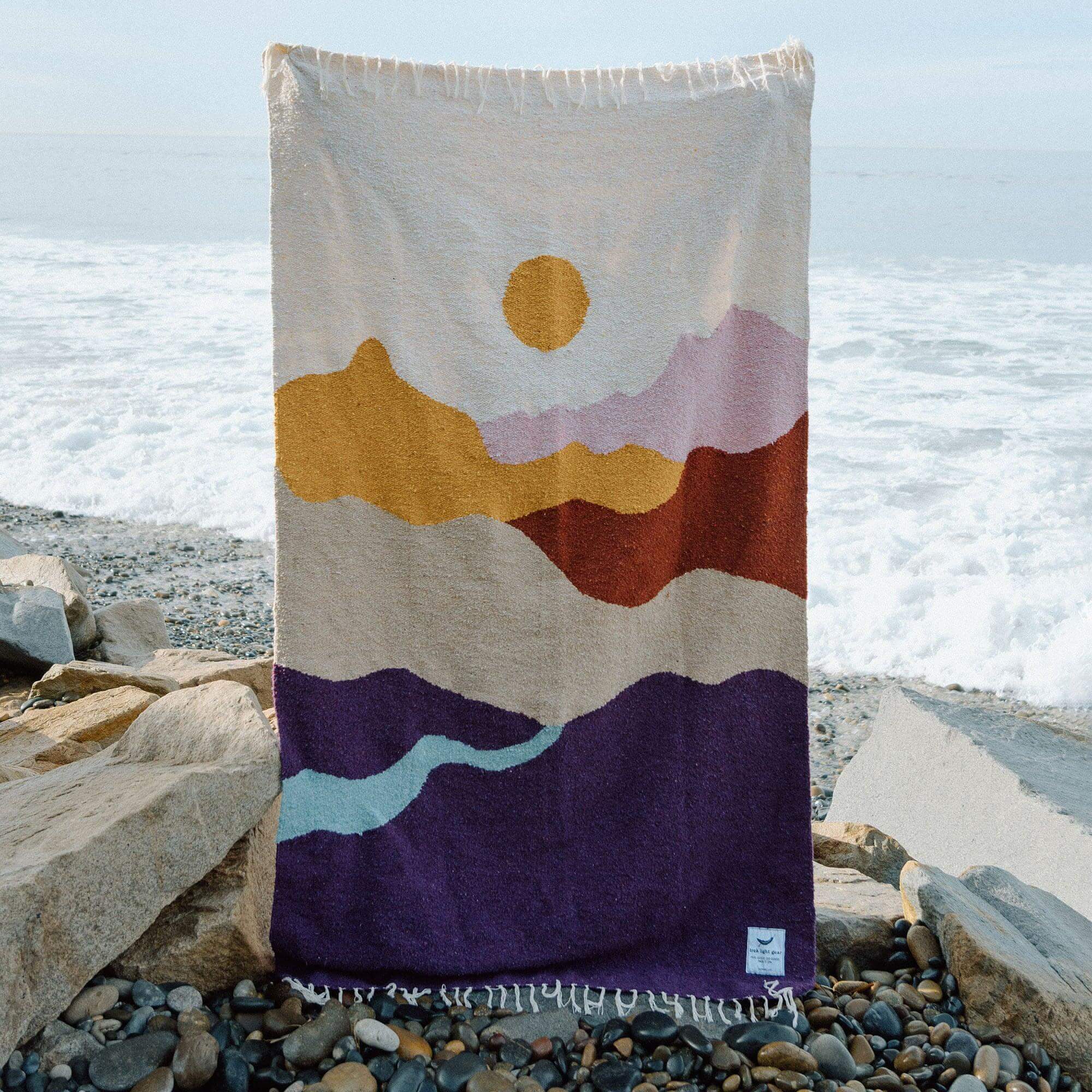 Mountain Sunrise Blanket - Image 3