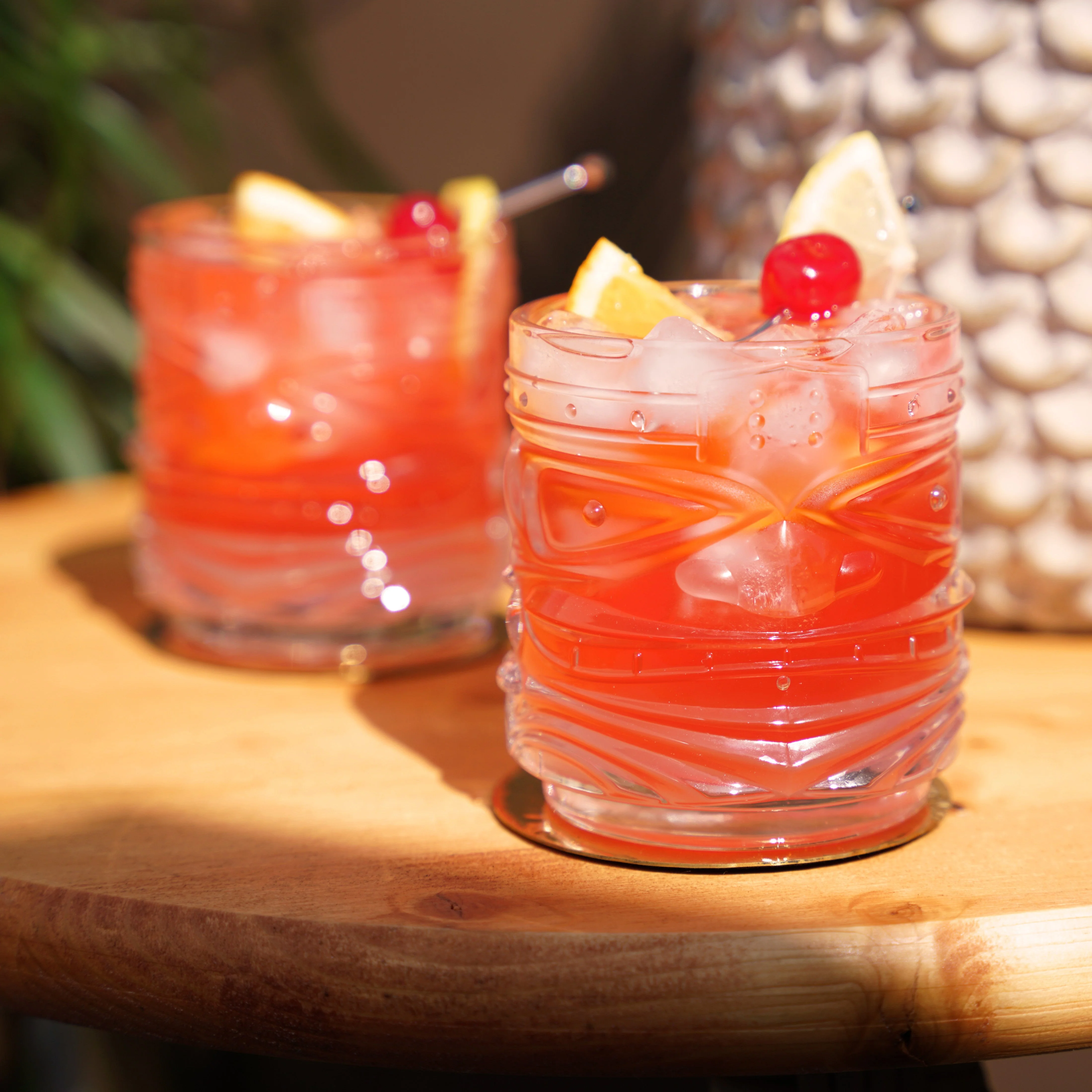 Pacific Crystal Tiki DOF Tumblers Set of 2 - Image 2
