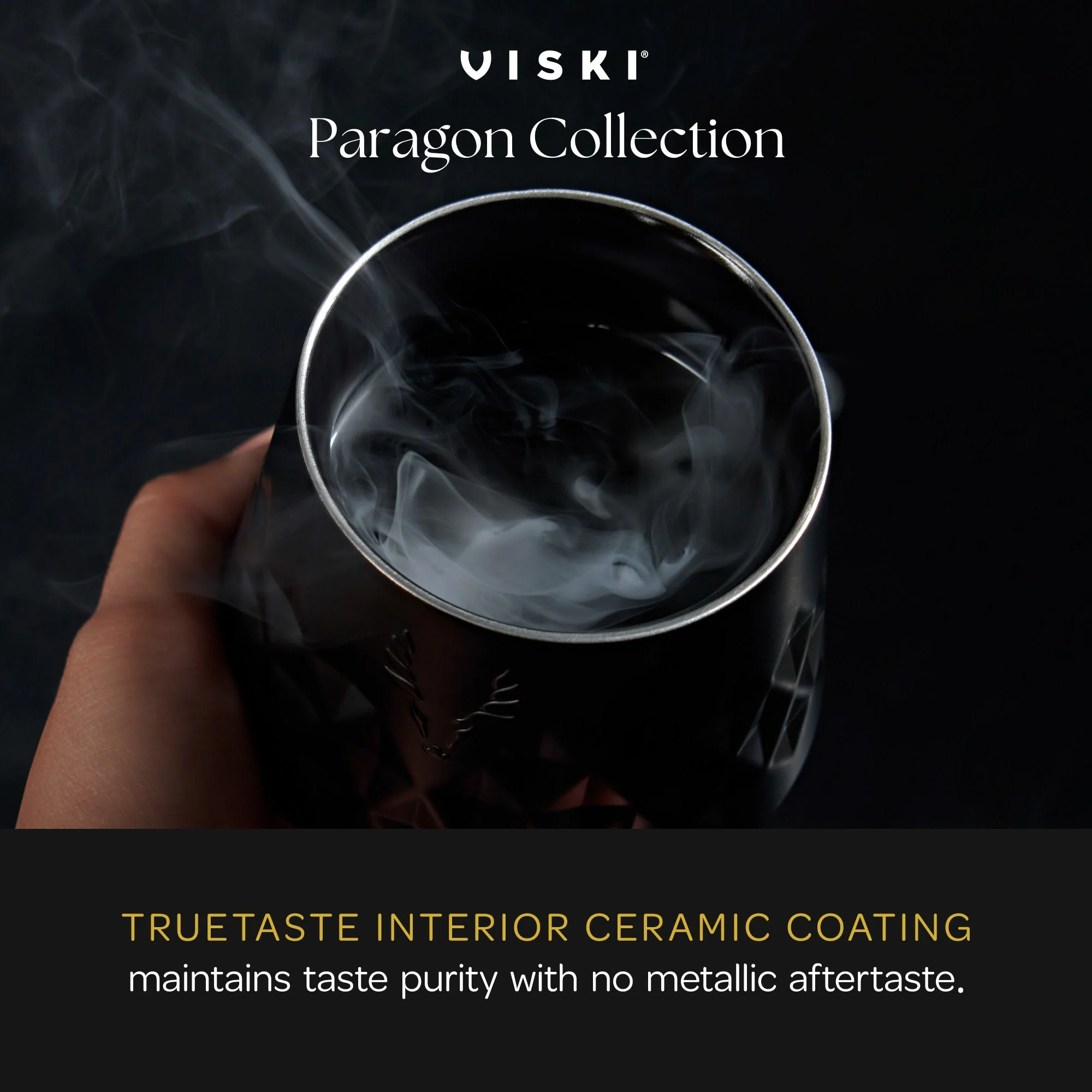 Paragon Stainless Steel Whiskey Taster in Obsidian - Image 7