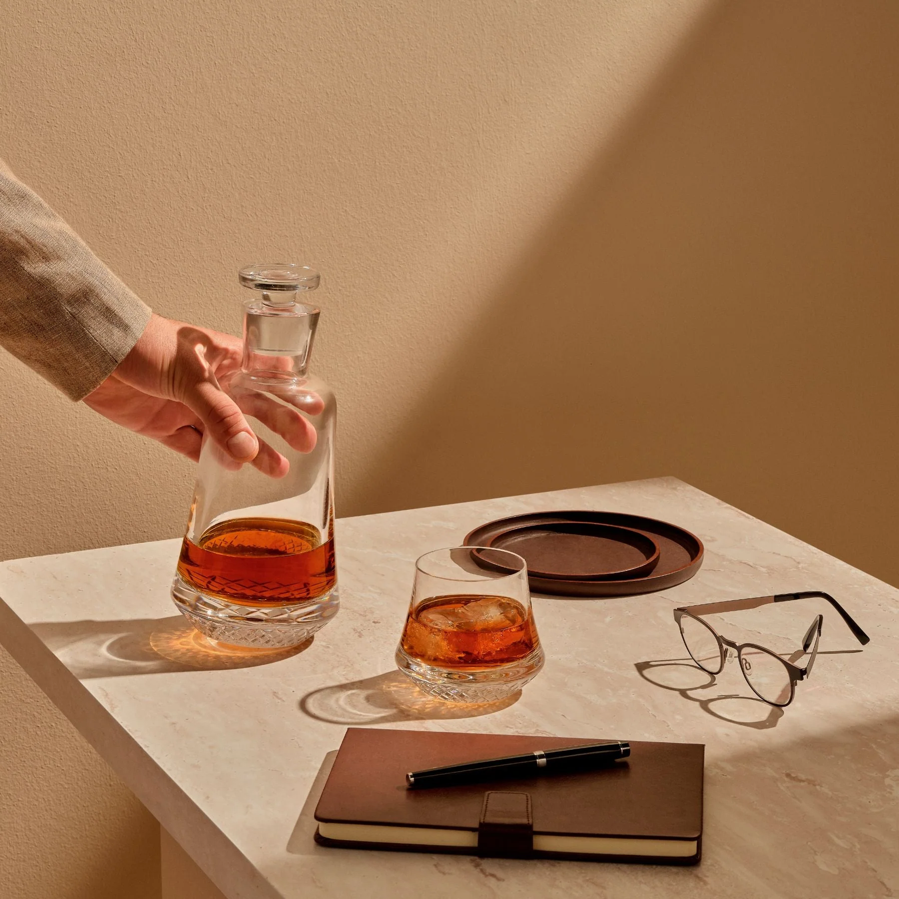 Paris Set of 2 Whiskey glasses DOF - Image 8