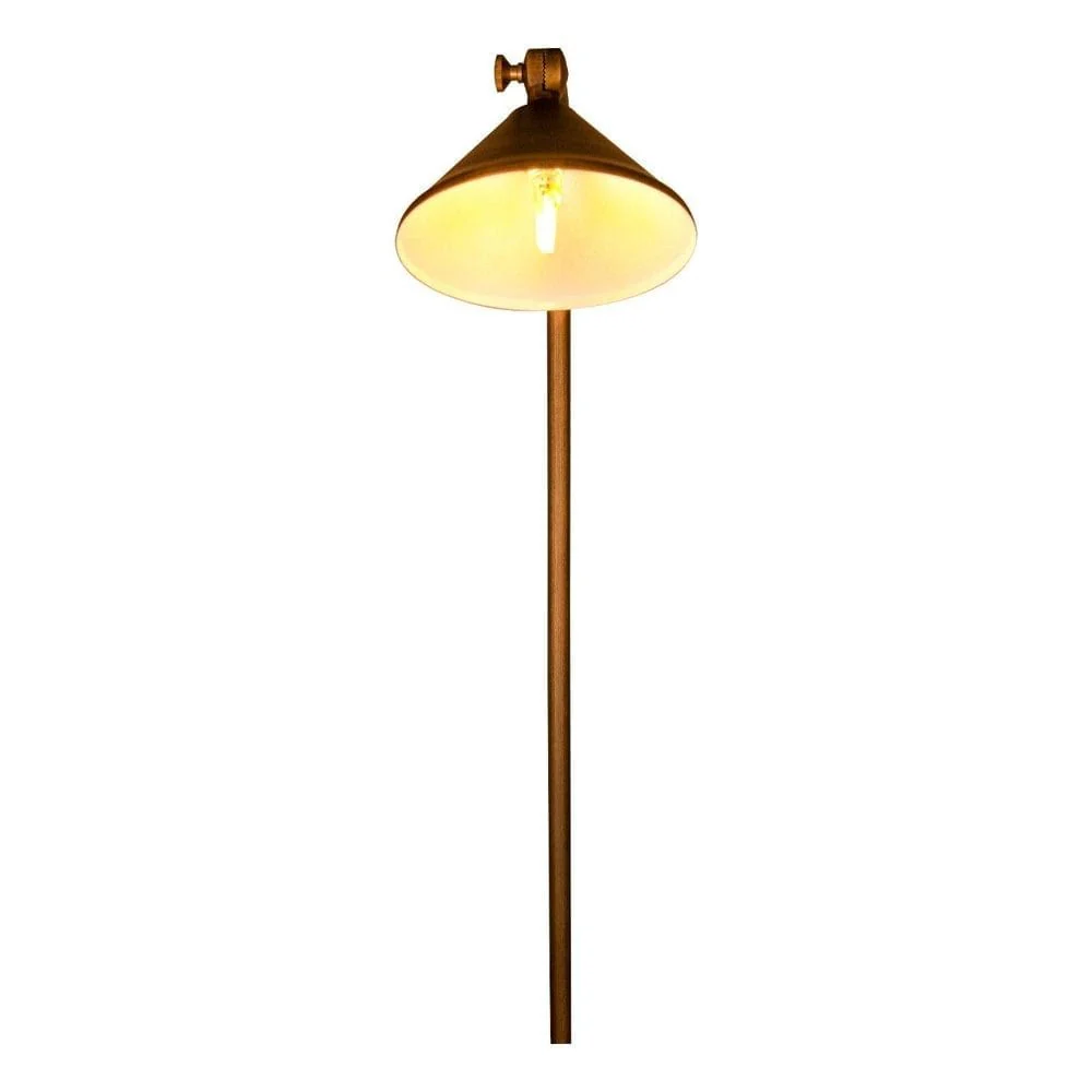 PLB05 LED Low Voltage Landscape Brass Lighting Directional Pathway Light - Image 2