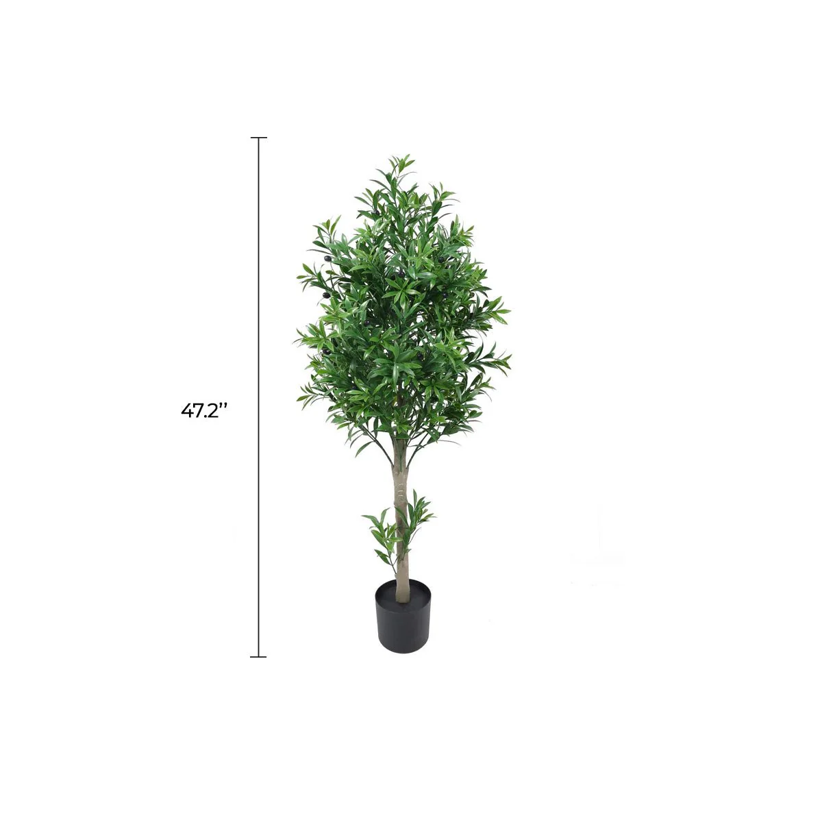 Premium Artificial Olive Tree (47.2") UV Resistant - Image 2
