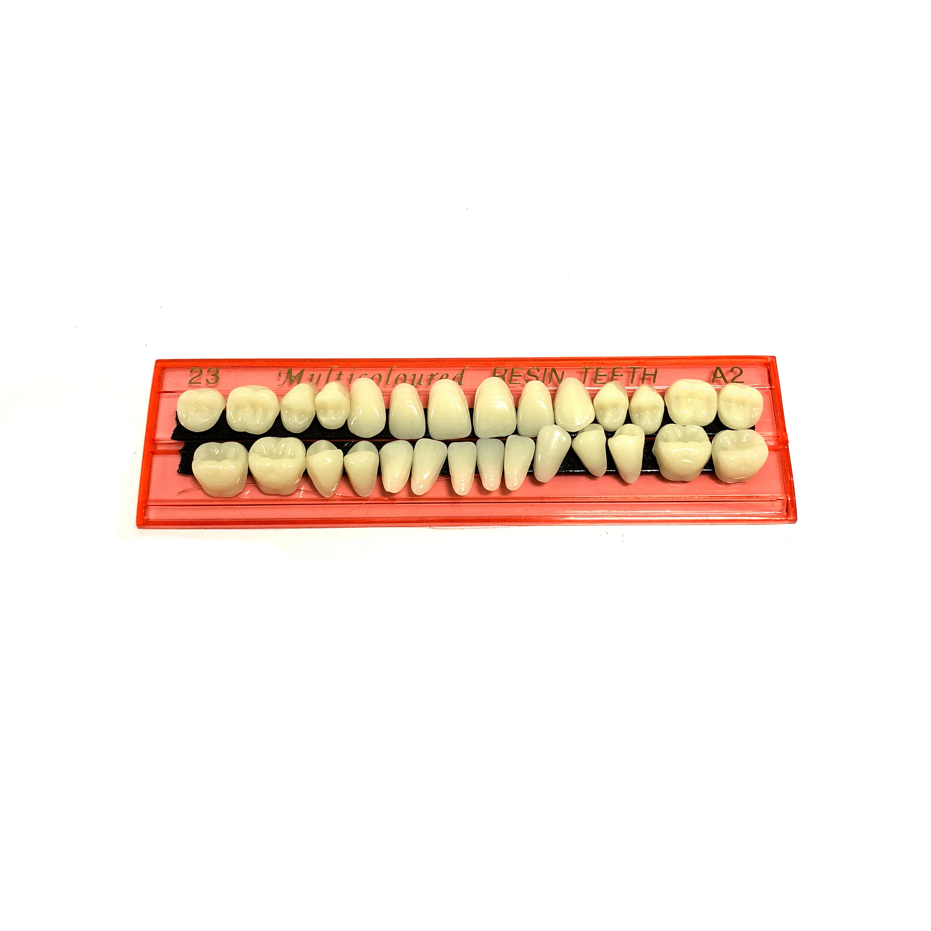 Professional Grade Fake Resin Teeth Set - 28 Pieces - Image 2
