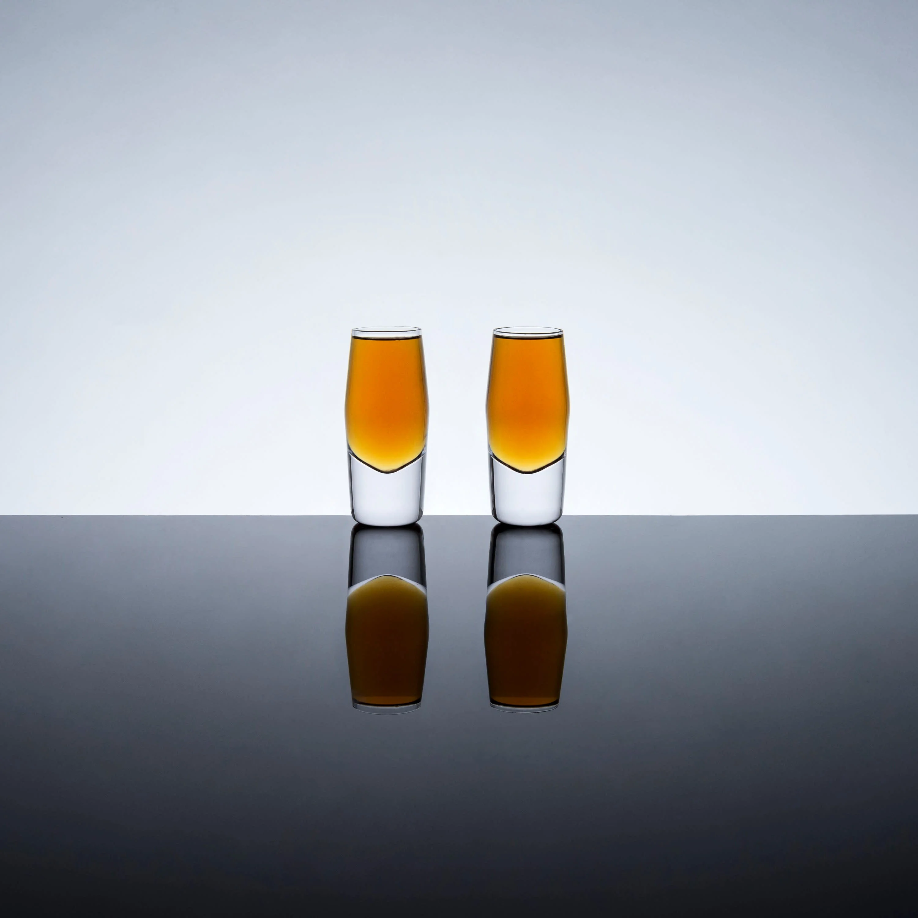 Raye Heavy Base Crystal Shot Glasses Set of 2 - Image 3