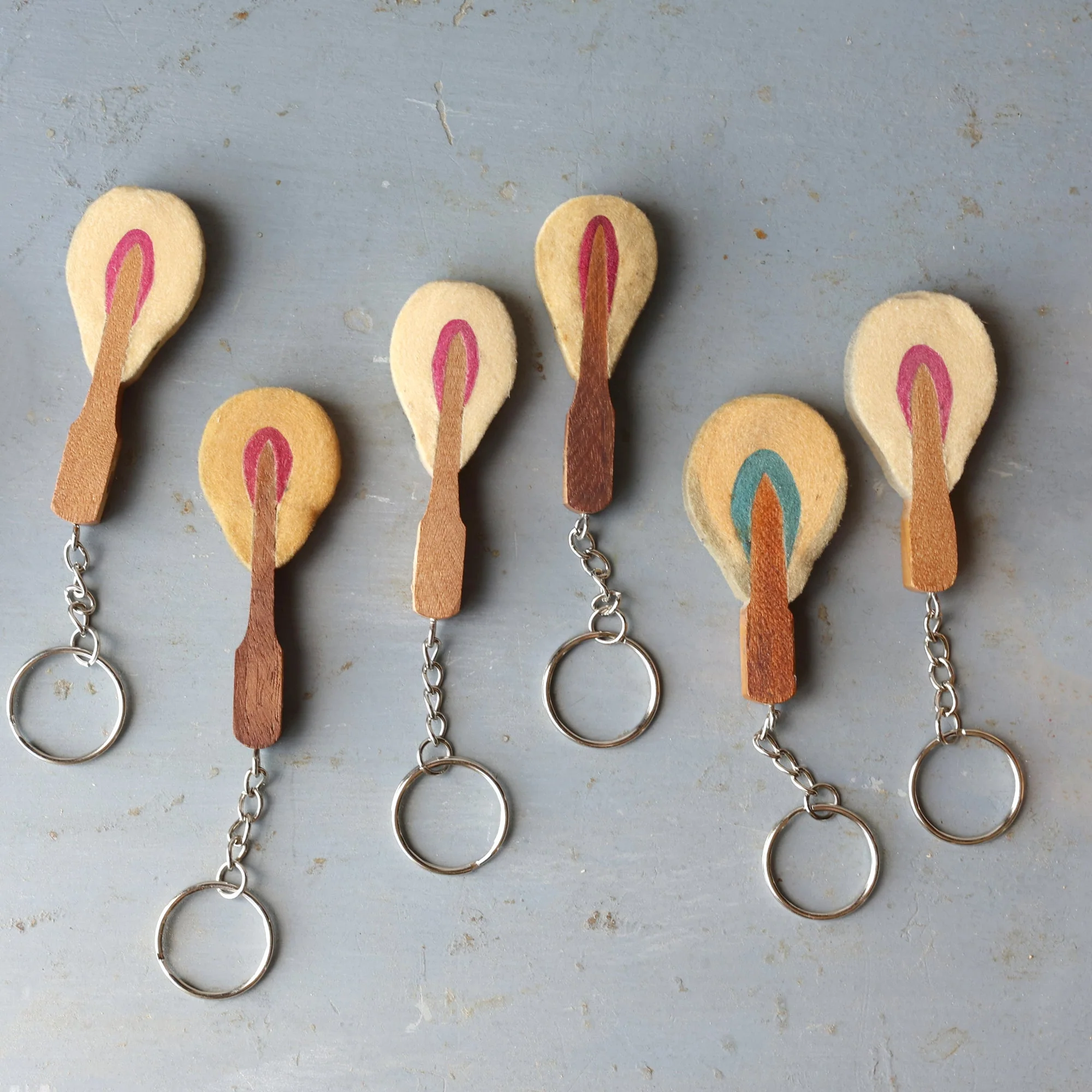 Reclaimed Piano Hammer Keychains - Image 5